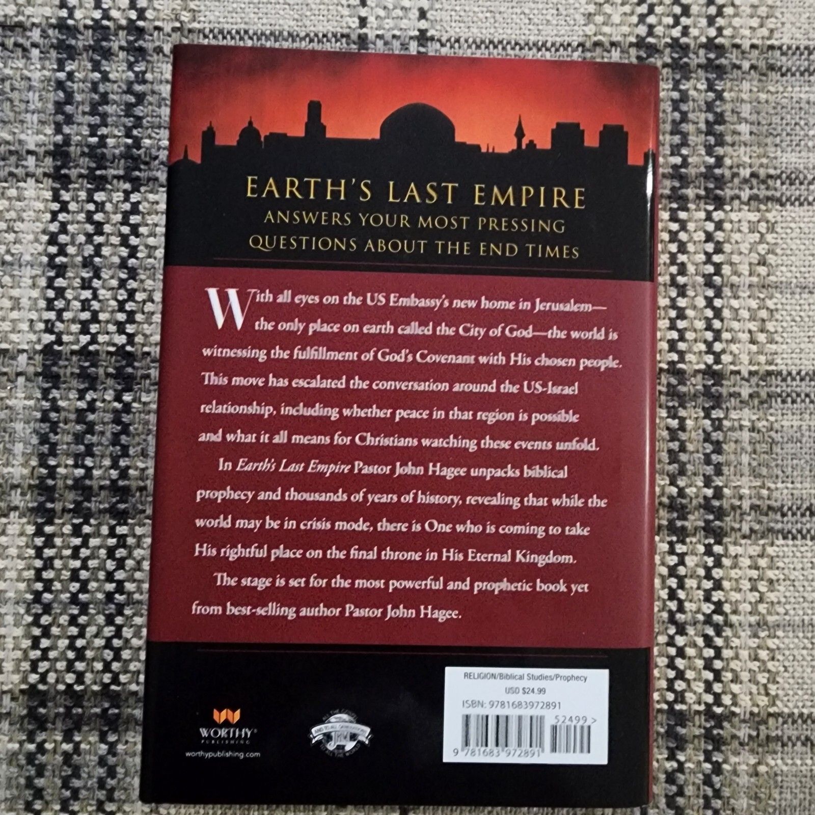 Earth&rsquo;s Last Empire : The Final Game of Thrones by John Hagee (2018, Hardcover)