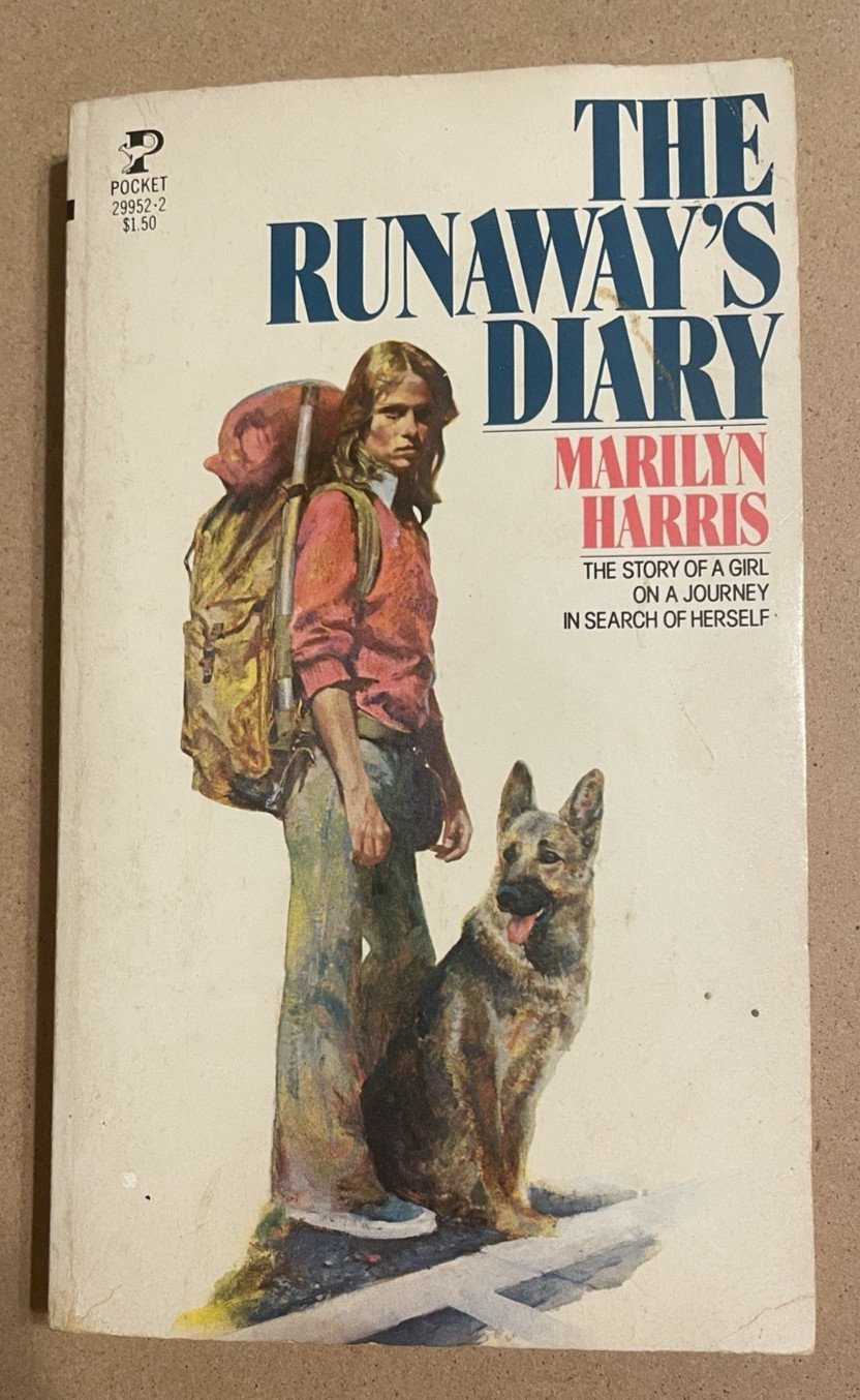 1974 The Runaway&rsquo;s Diary by Marilyn Harris Pocket Books Archway Paperback