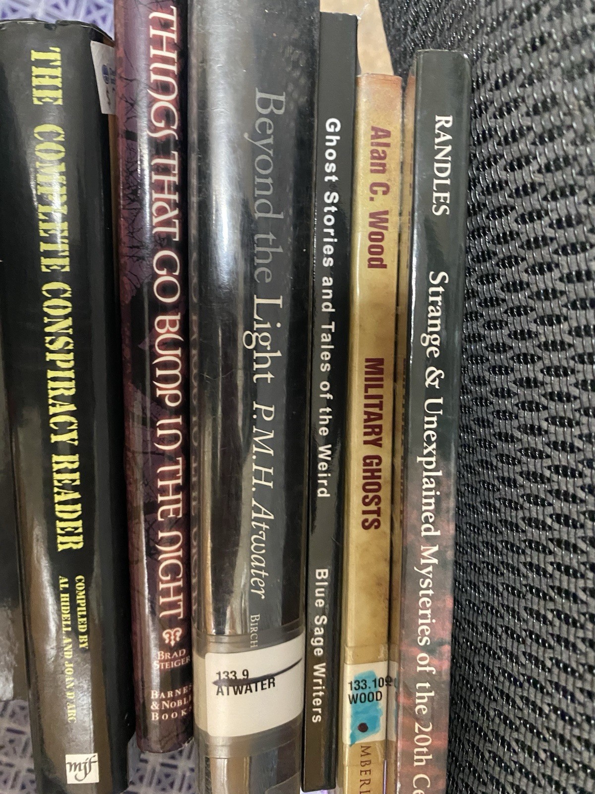 UFOs, Aliens, Paranormal, Psychics, Monsters, Hauntings, Etc Book Lot Assorted