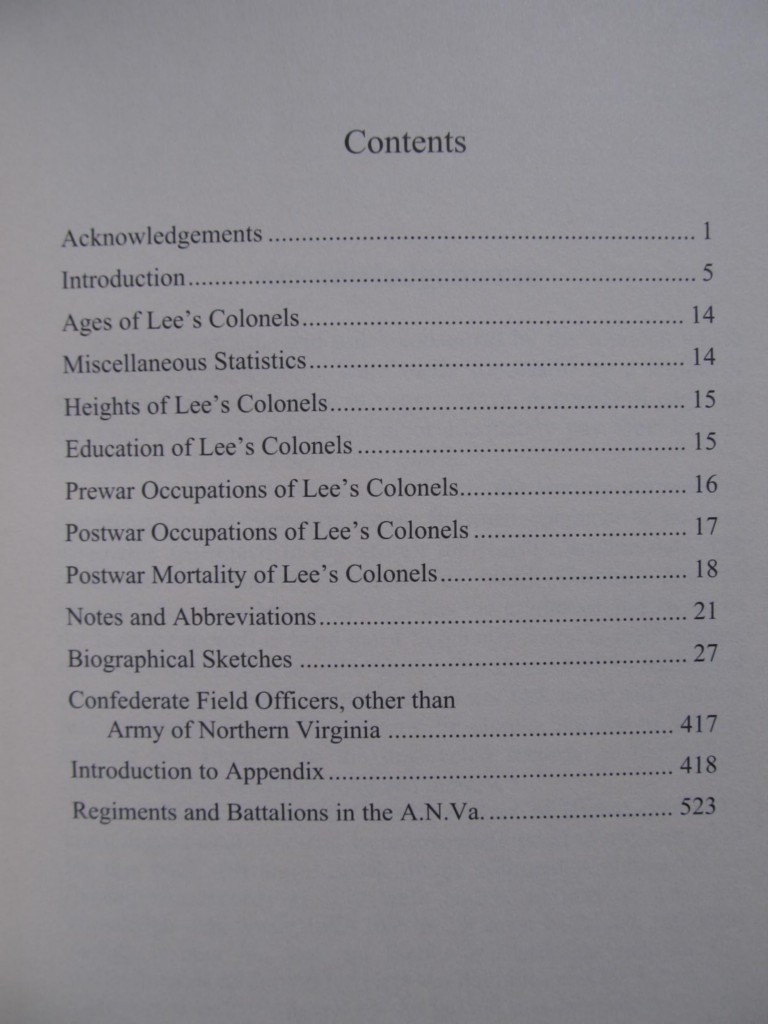ROBERT E. LEE&rsquo;S COLONELS – MOST COMPLETE VERSION – BRAND NEW – CIVIL WAR ROSTERS