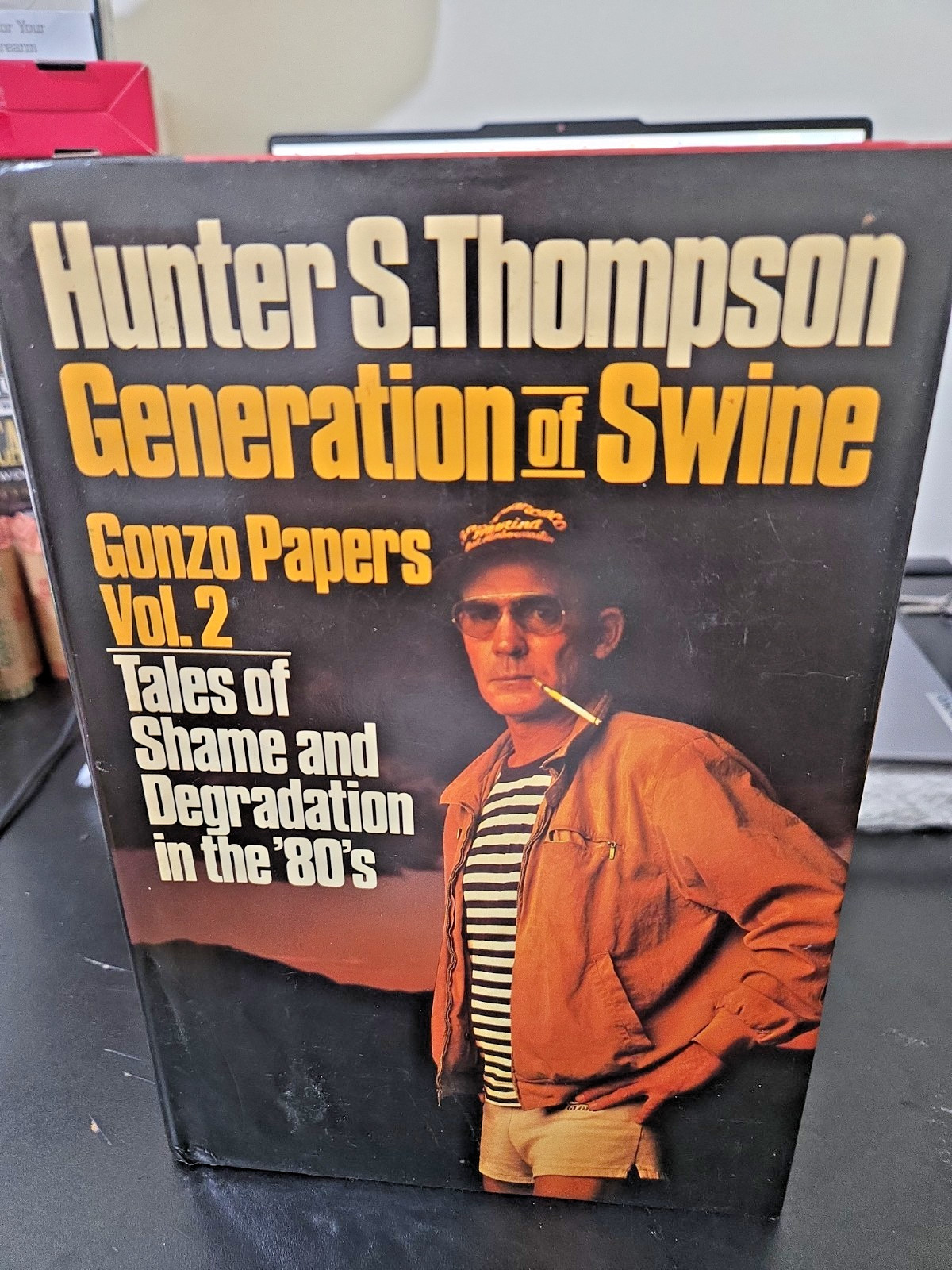 HUNTER S. THOMPSON GENERATION OF SWINE GONZO PAPERS VOL 2 1st EDITION 1st PRINT