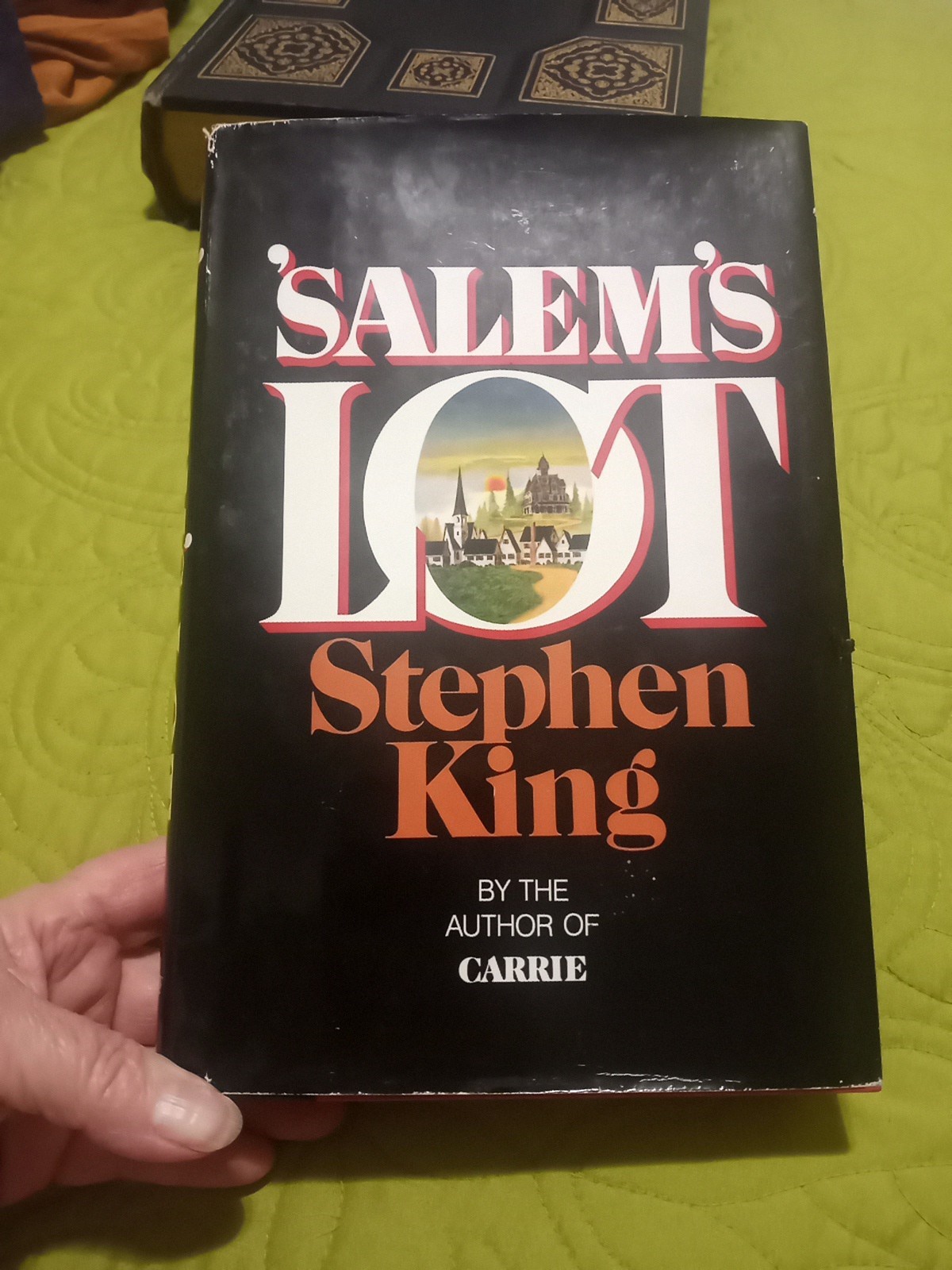 Vintage Salem&rsquo;s Lot by Stephen King Hardcover Book 1975 Dust Jacket