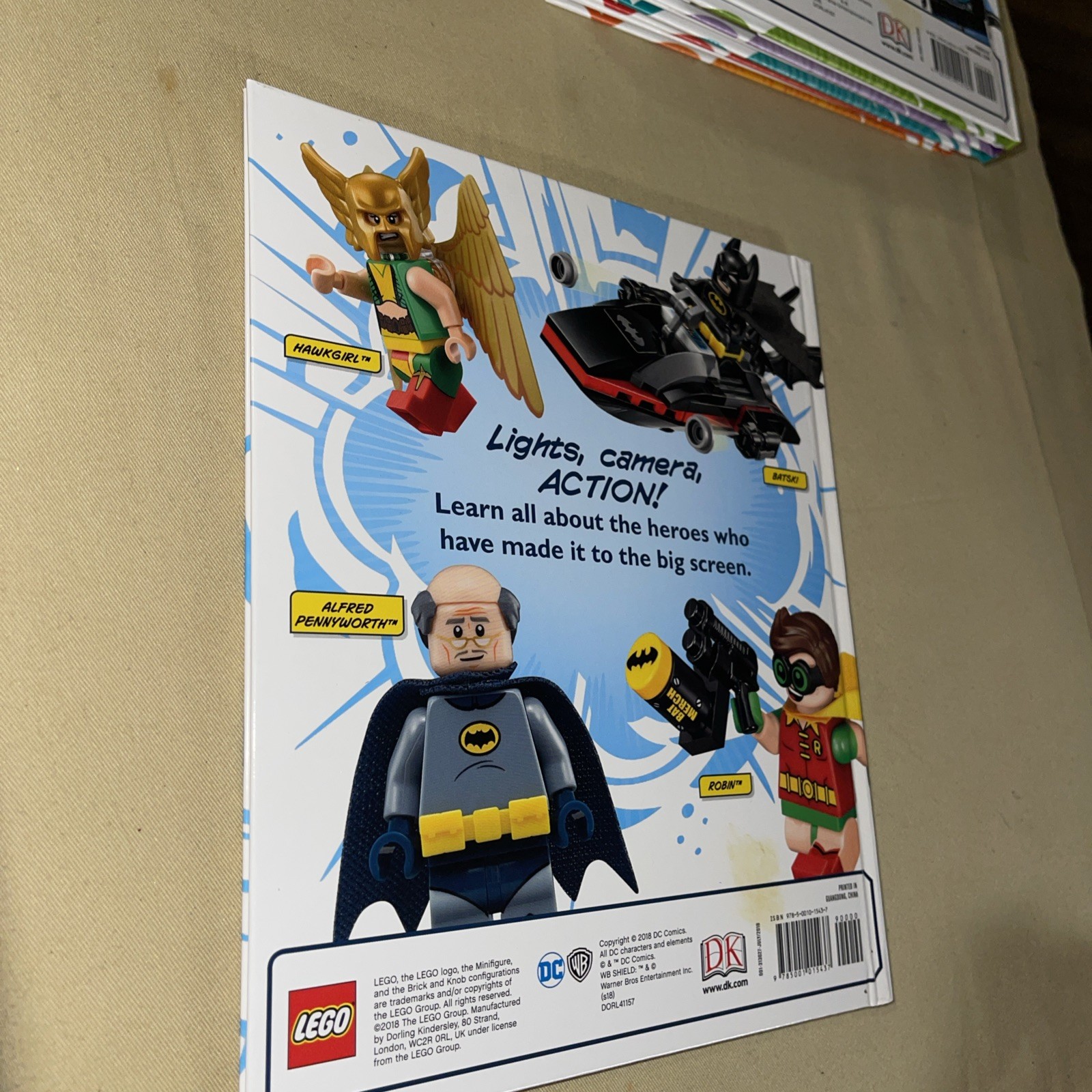 lego dc super heroes Movie Heroes Book