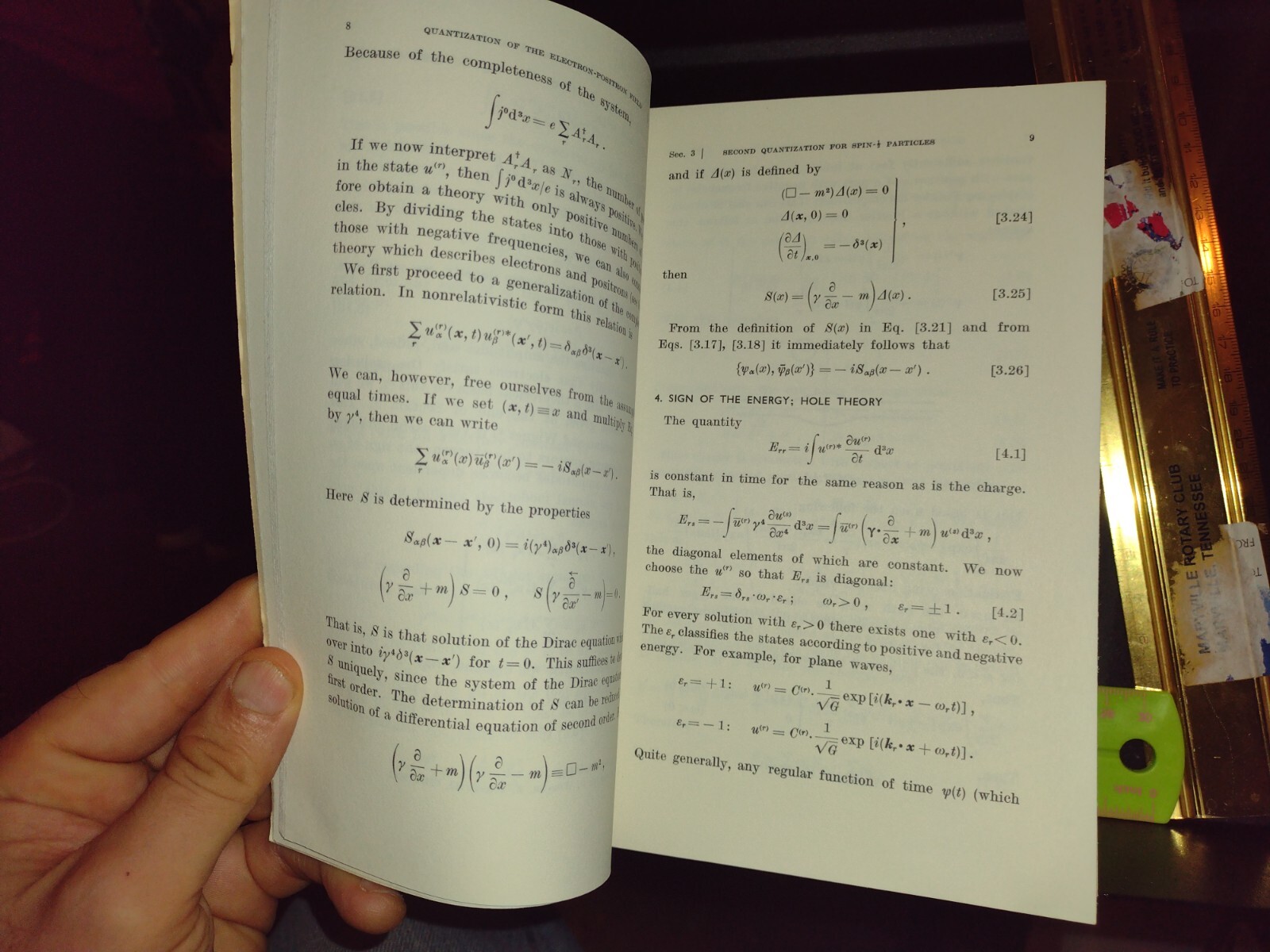Wolfgang Pauli Lectures on Physics 4 Of 6 Volumes From 1973 1st Ed #1,2,5,6 New