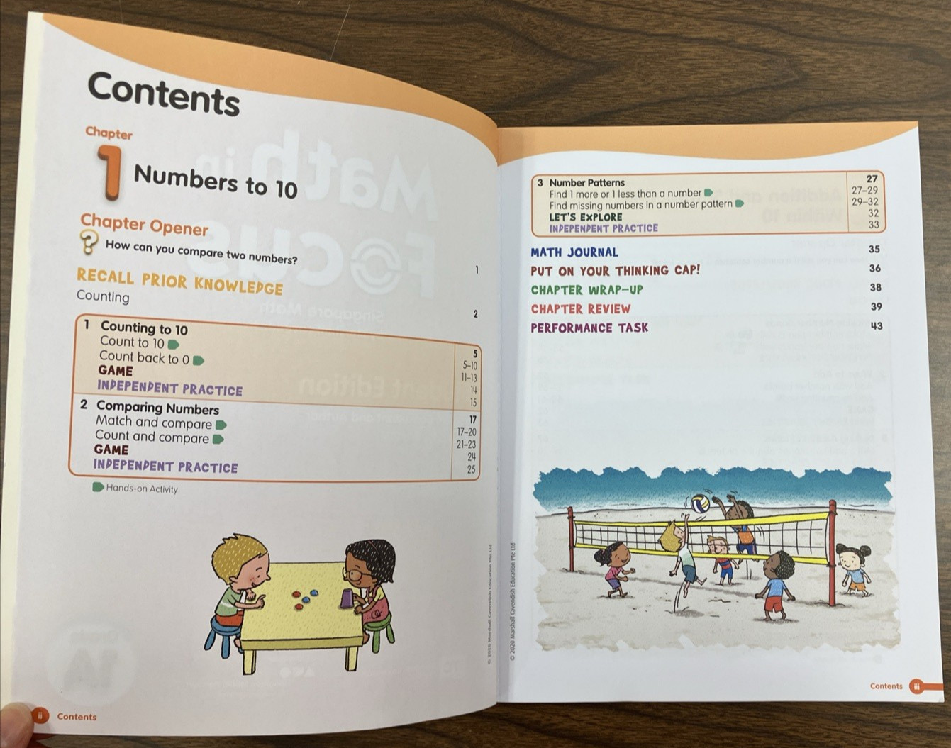 Go Math! Student Ed. Grade 1, Vol. 1-8 + Math in Focus Student Ed. Grade 1A&1B