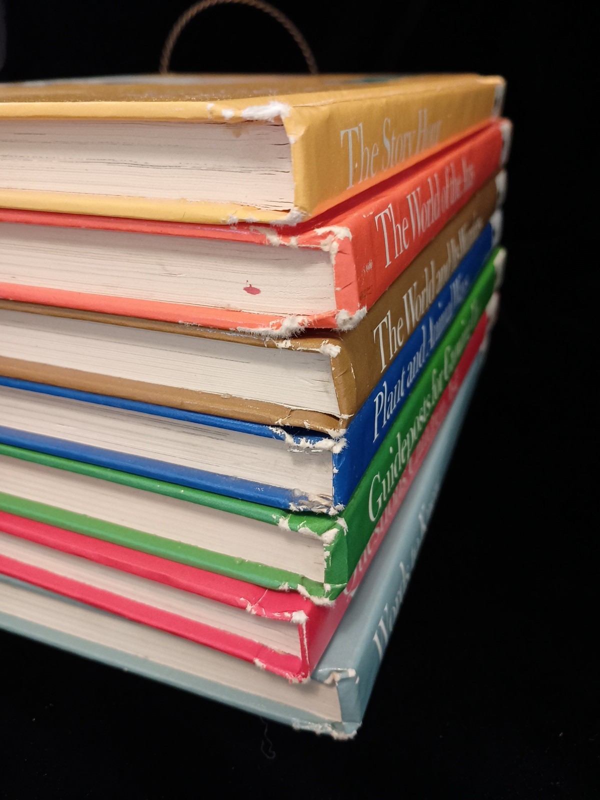 Vintage 1980s Child Horizons Books Lot 7 EUC Christian Home School Kids Values