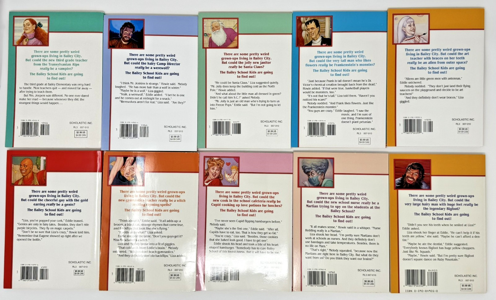Lot of 16 VTG Bailey School PB Books #1-3; 6-8, 10, 12, 18, 25-26, 29-31, 33, 35