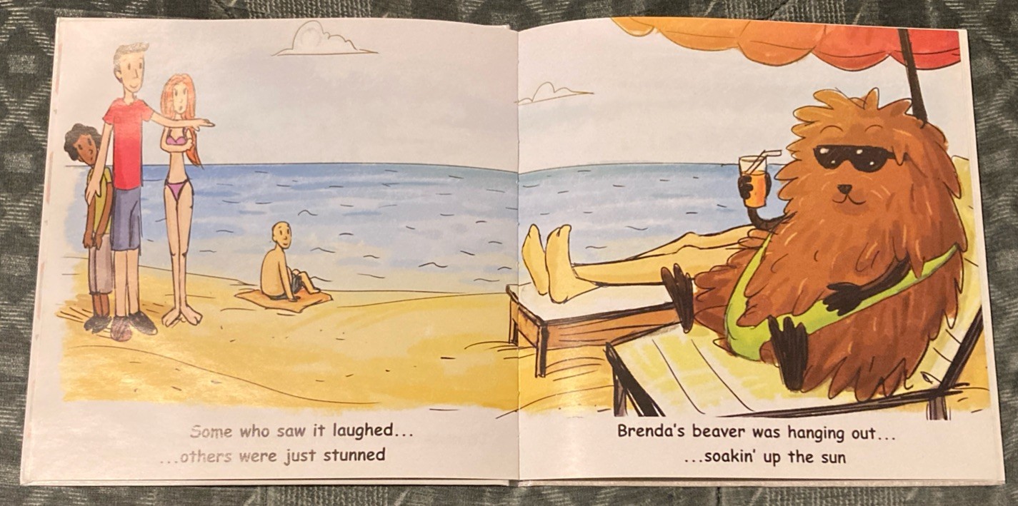 Brenda&rsquo;s Beaver Needs a Barber HARD COVER–Physical Book