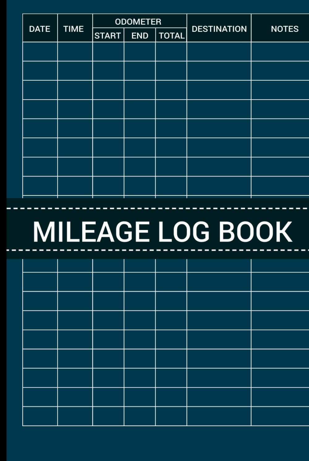 Vehicle Mileage Log Book for Taxes | 6&Prime; x 9&Prime; | 100 Pages
