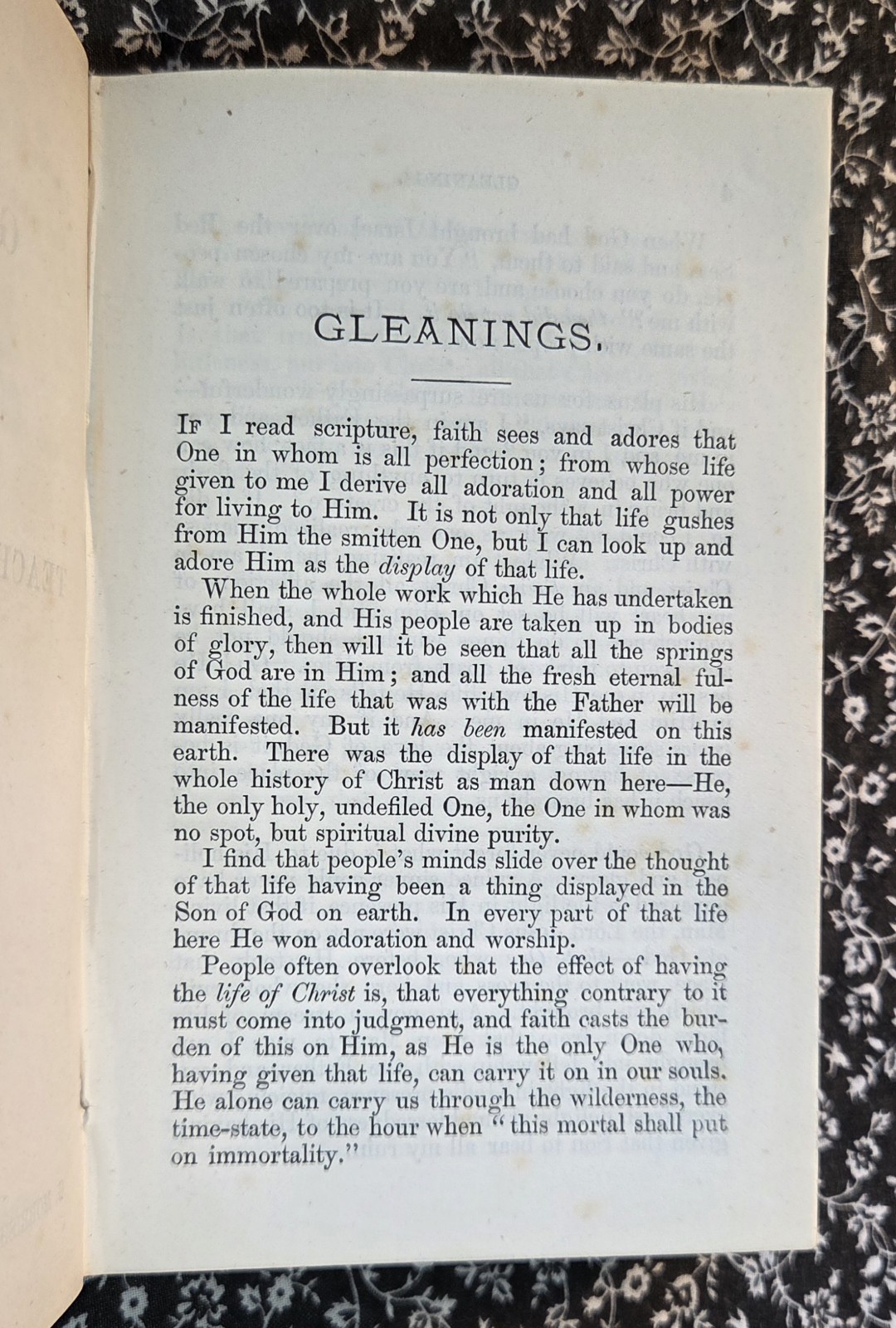 Gleanings From The Teachings Of George V. Wigram, Circa 1870&rsquo;s, HC