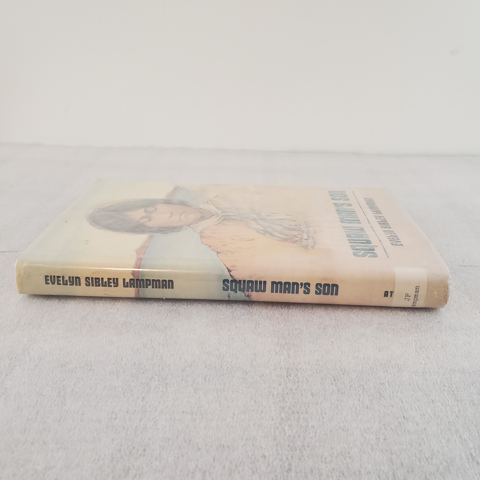 Sqaw Man&rsquo;s Son by Evelyn Sibley Lampman 1978 1st Ed Hardcover ~ Ex-Library