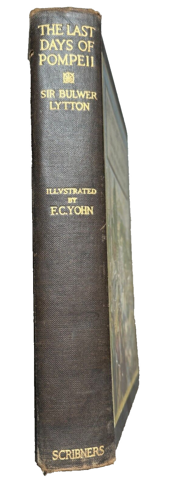 THE LAST DAYS OF POMPEII Edward Bulwer Lytton F C Yohn 1929 9 Color Plates