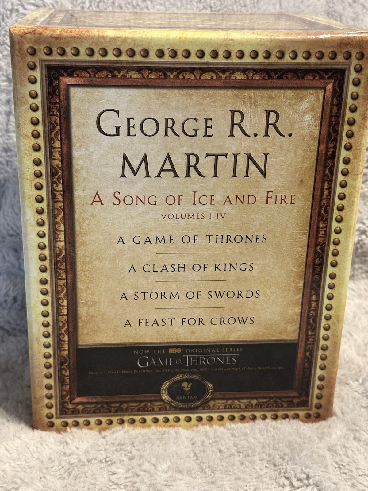Game of Thrones Vol 1–4 | 1st Print | Box Set | George R. R. Martin | HCDJ |