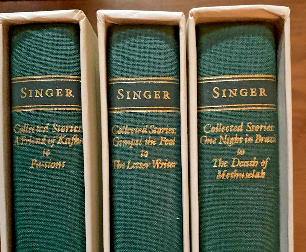 Isaac Bashevis Singer 3 Volumes The Library of America