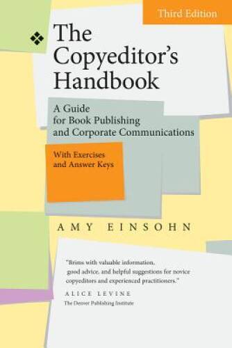 The Copyeditor&rsquo;s Handbook: A Guide for Book Publishing and Corporate – VERY GOOD