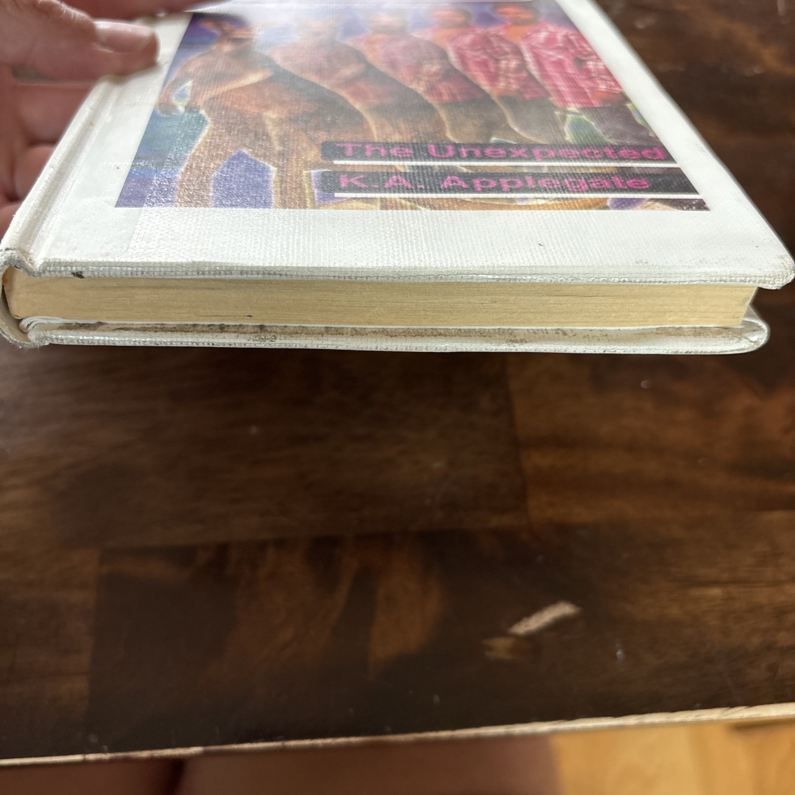 Animorphs #44 The Unexpected Hardcover Book By K.A. Applegate Kangaroo Y2K BTSB