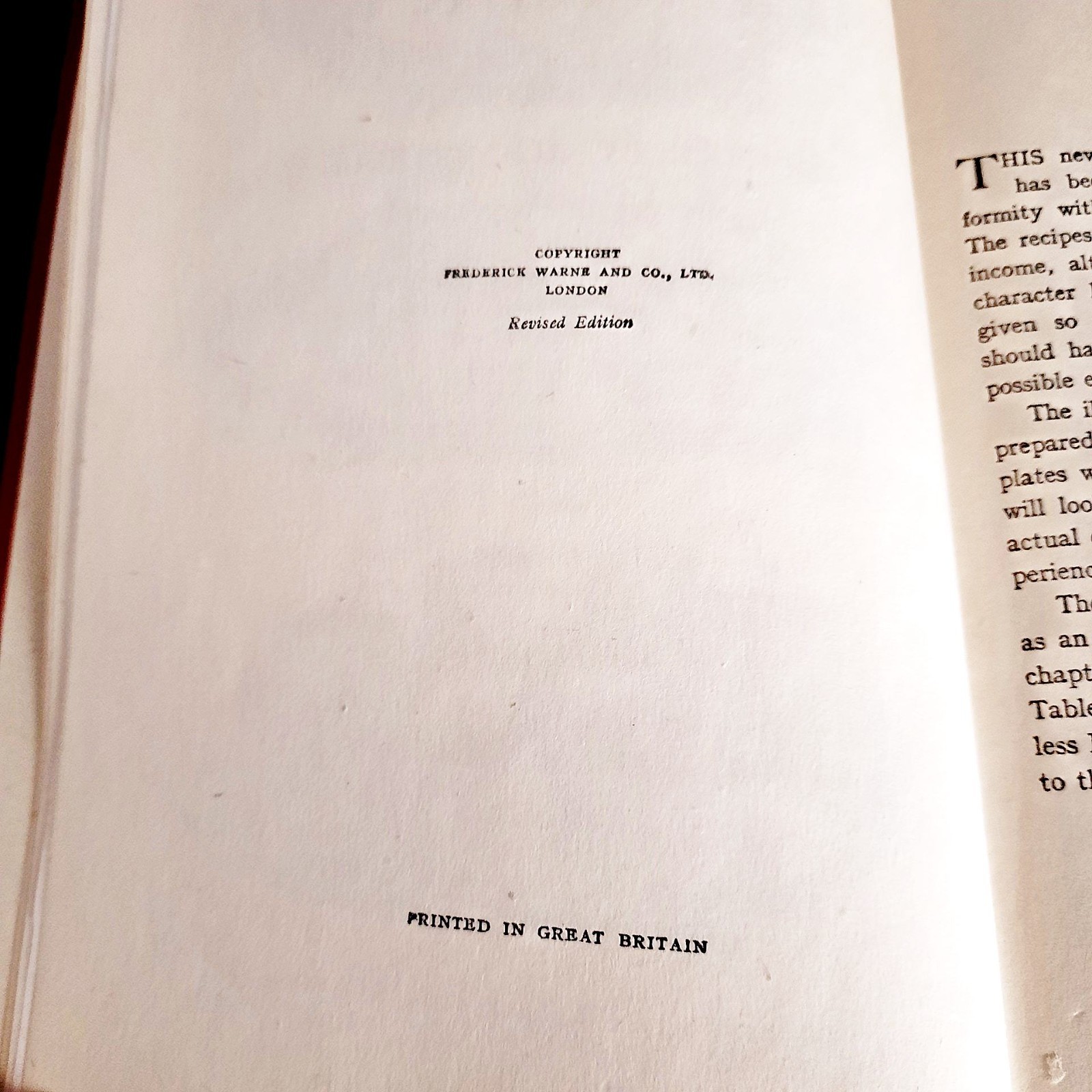 Warne&rsquo;s Everyday Cookery Revised Edition with Illustrations