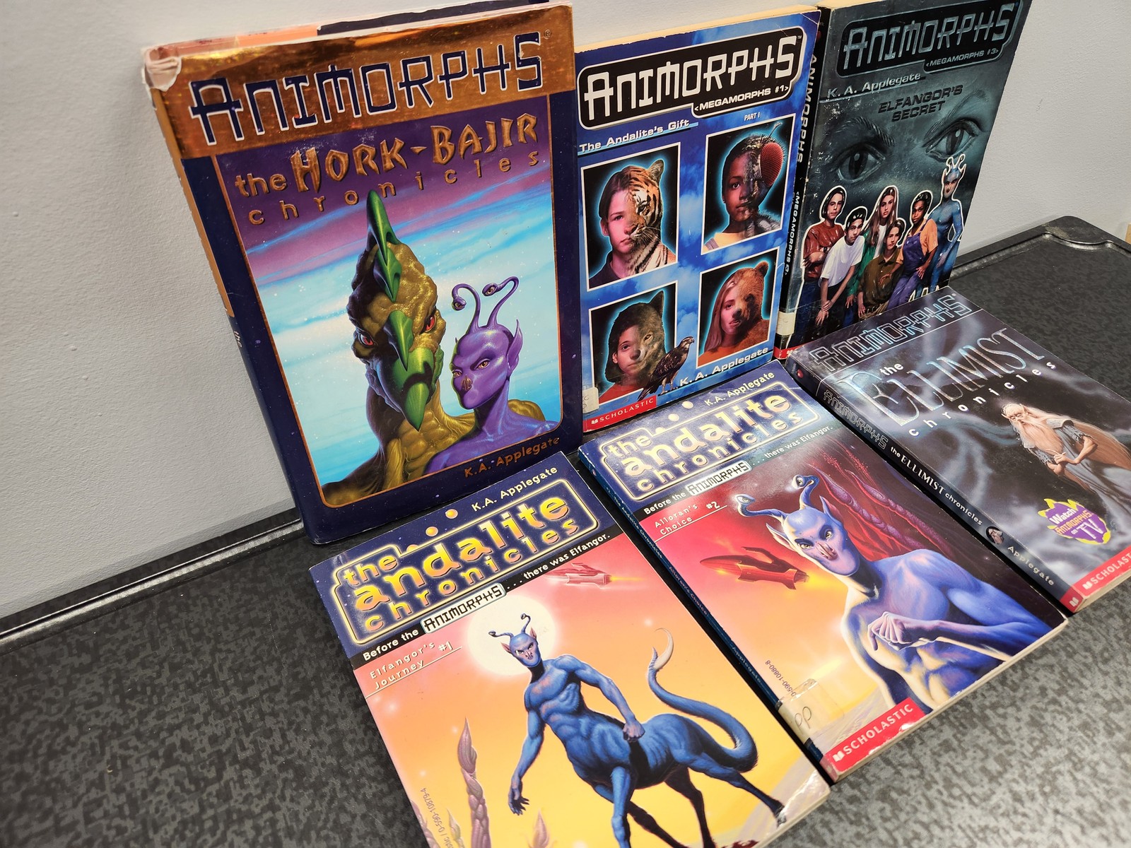 Lot of (15) Animorphs & Andalite Book Lot K.A. Applegate Series, No Duplicates