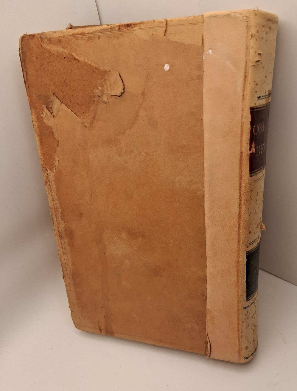 Colorado Reports: Cases Adjudged September 1889 Volume XI (11) Leather Law/Legal