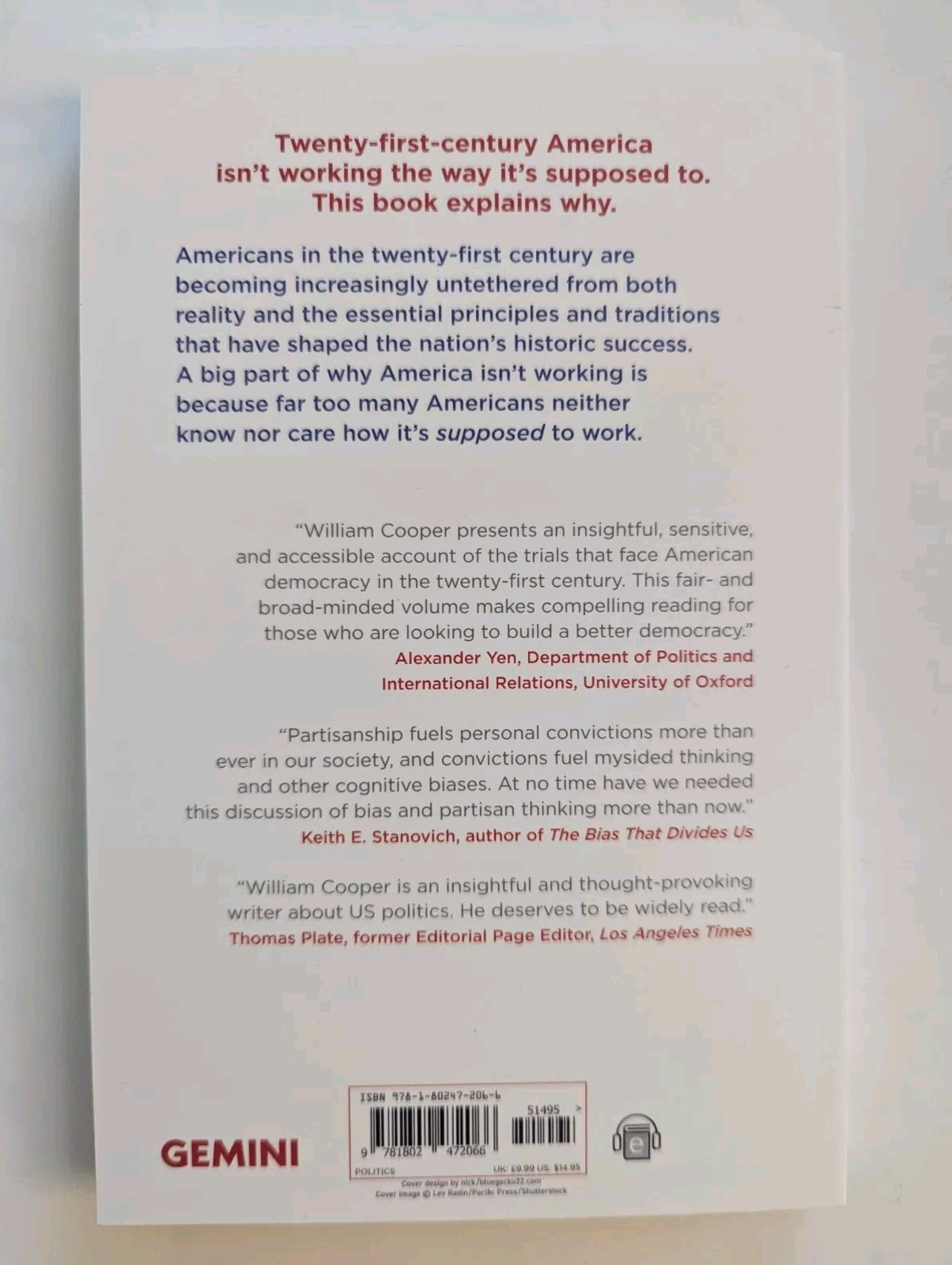 How America Works… and Why It Doesn&rsquo;t… by William Cooper (New, Paperback)