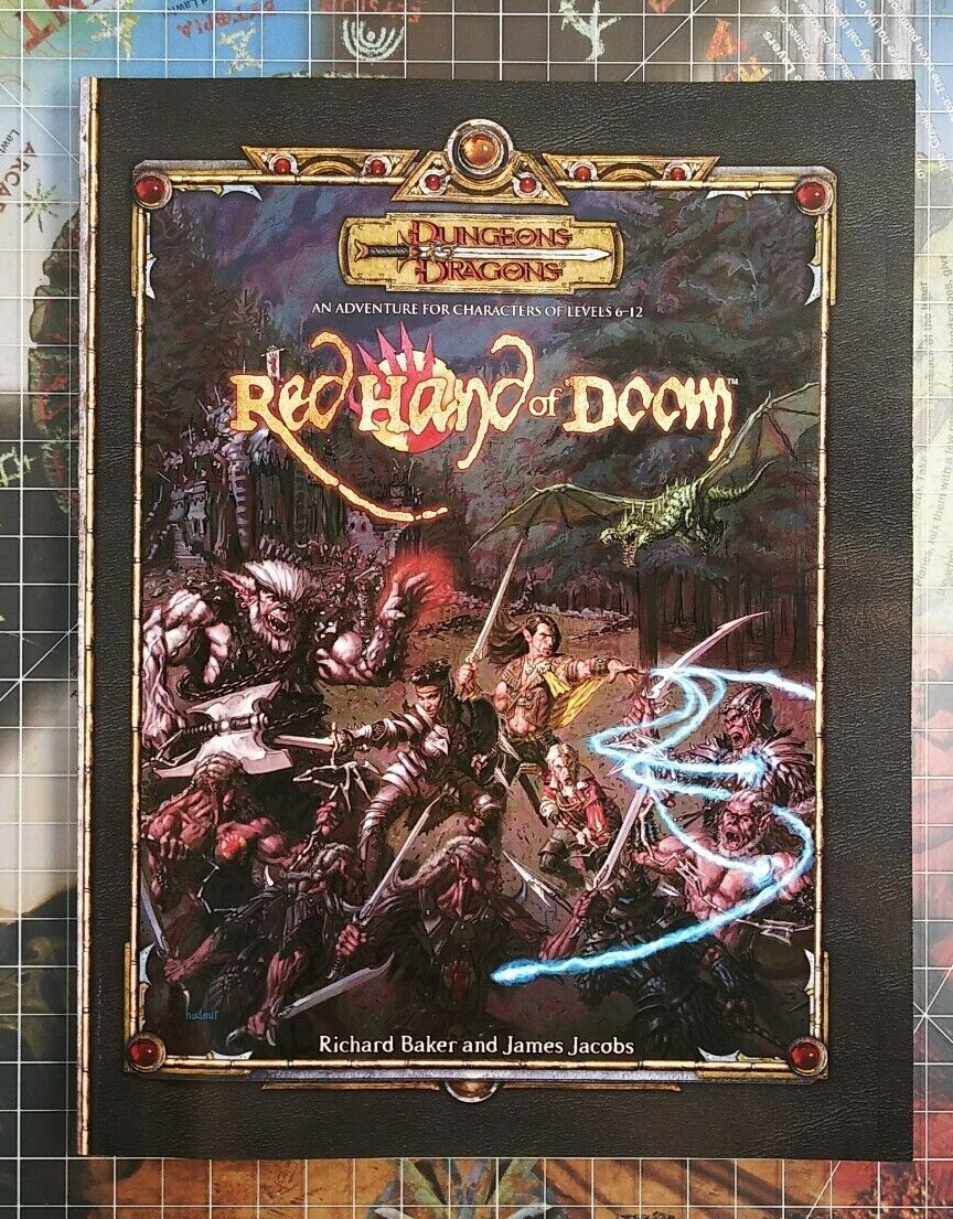 Red Hand of Doom – Dungeons & Dragons – D&D – AD&D