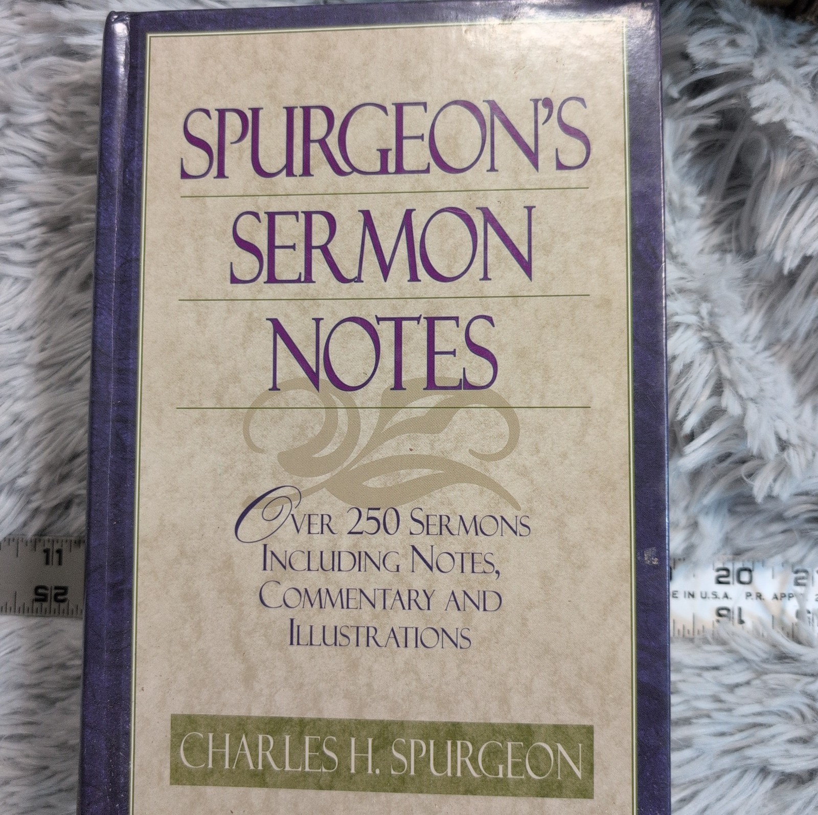 Lot of 5 Books Spurgeon&rsquo;s Sermons Charles Spurgeon Christian Vol. 3, 6, 10, 15