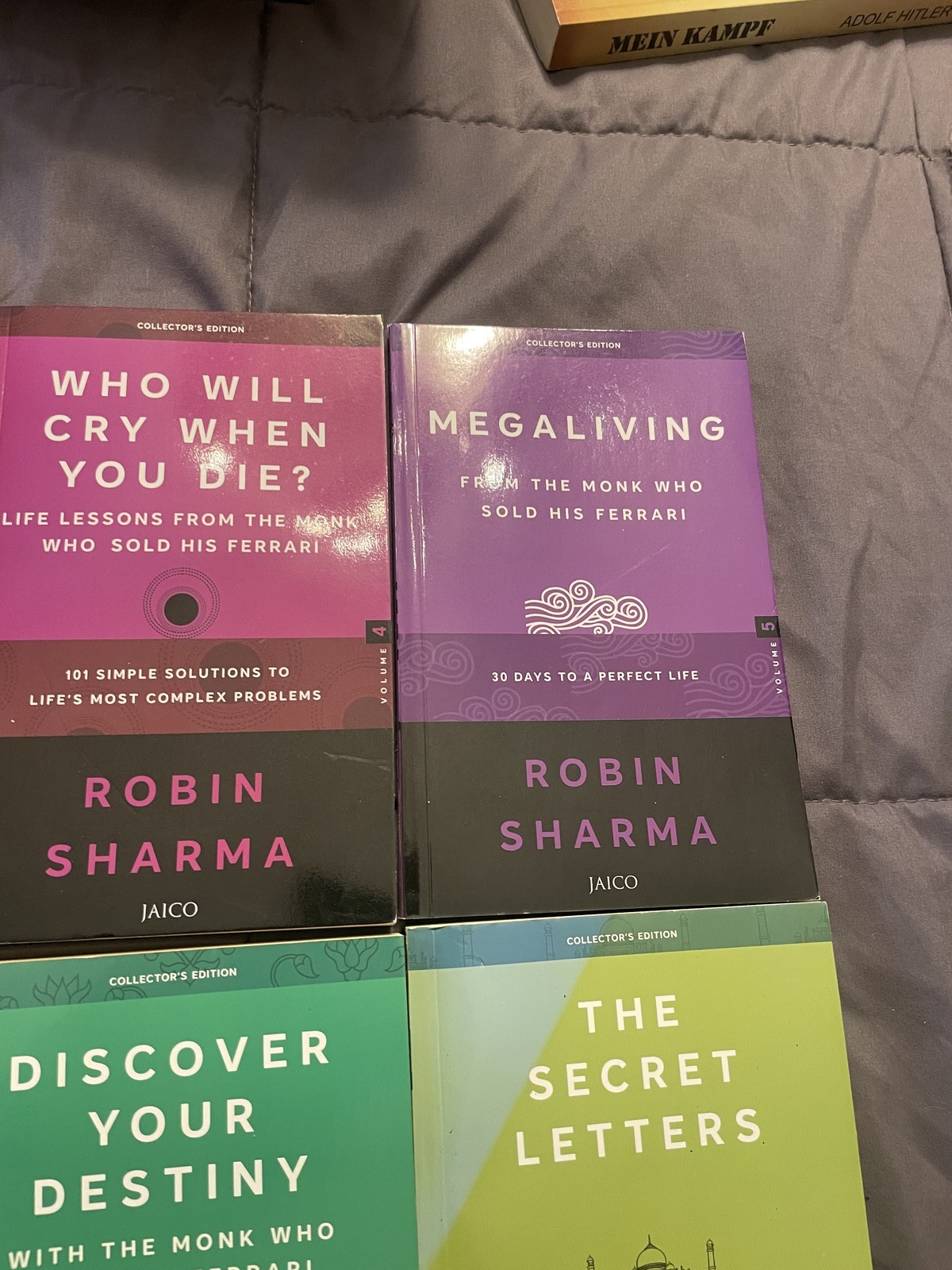 Robin Sharma Collector&rsquo;s Edition 10 Volume Pack The Monk Who Sold His Ferrari