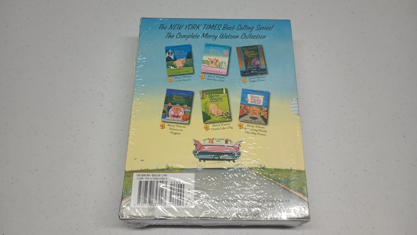 Mercy Watson Six Pig Tales Book Set – Kate DiCamillo – New Sealed