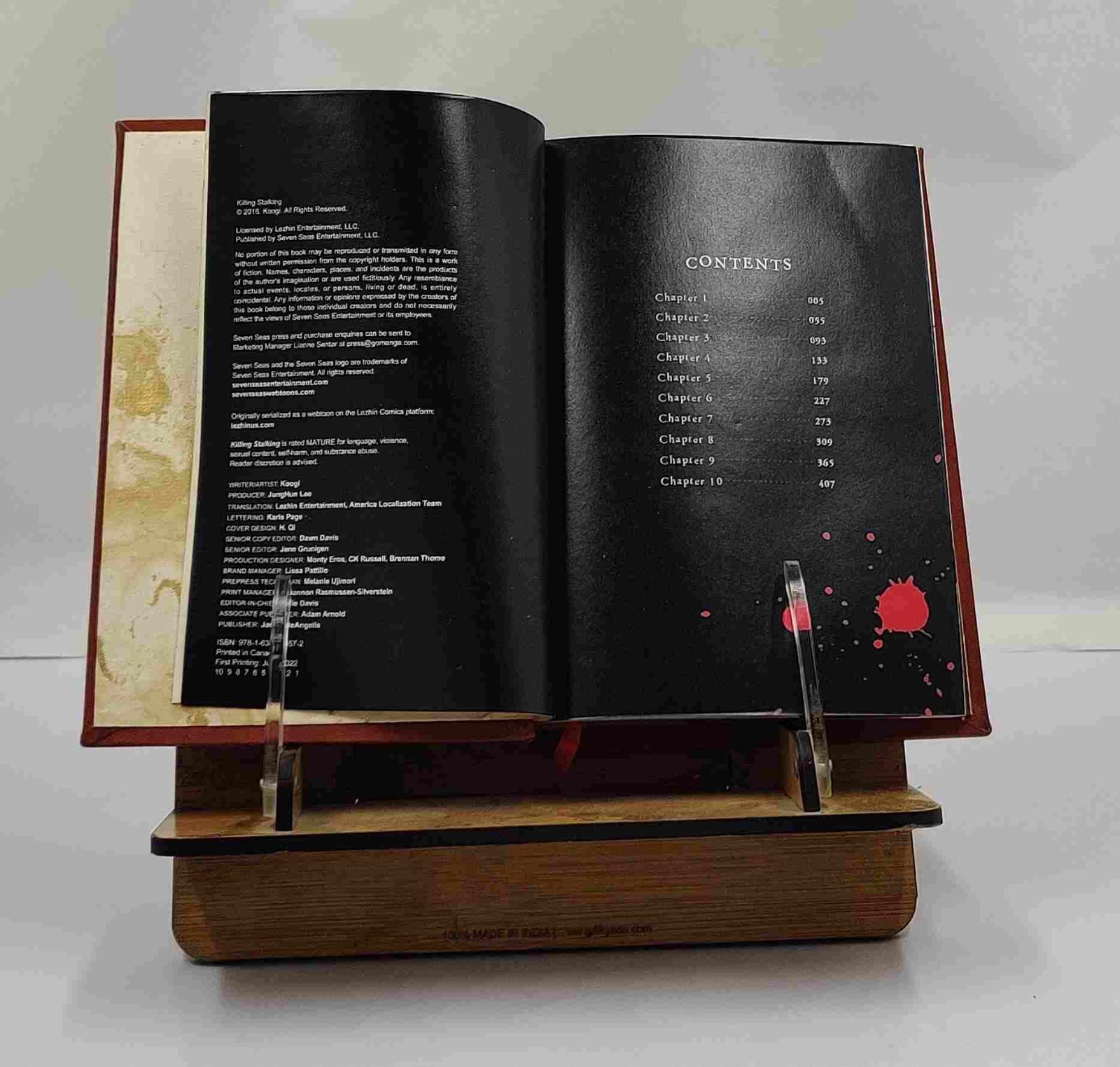 Killing Stalking: Deluxe Edition Vol. 1 by Koogi [PREMIUM LEATHER BOUND]