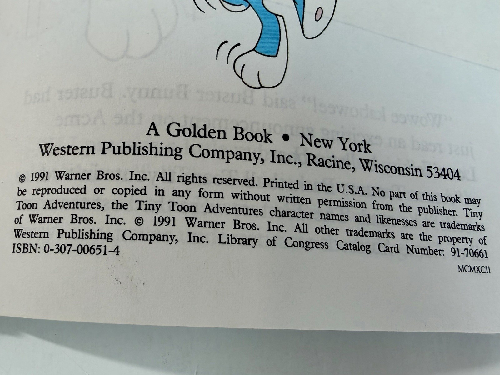 Vintage Golden Books 1990s Lot Of 7 Walt Disney/Tiny Toons Children&rsquo;s Books