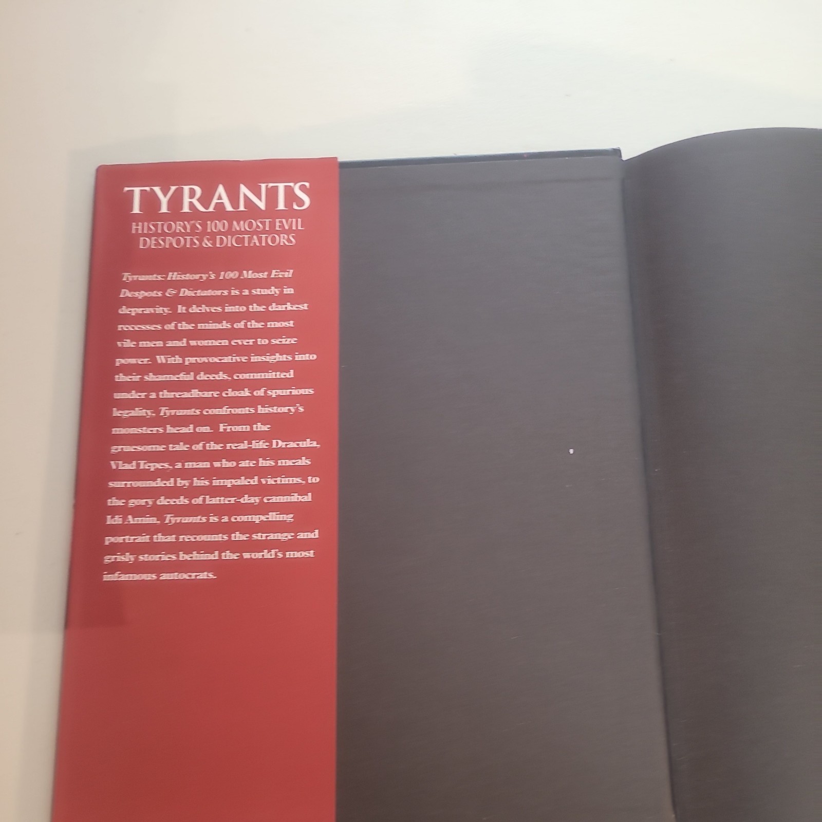 Tyrants: Historys 100 Most Evil – Hardcover By Cawthorne, Nigel – GOOD