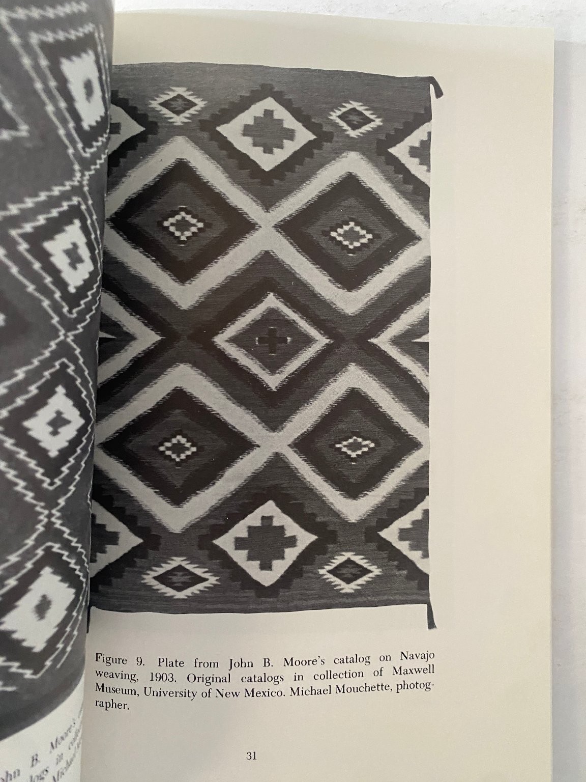 Old Navajo Rugs Rodee 1983 Third Printing Native American Art Weaving Guide