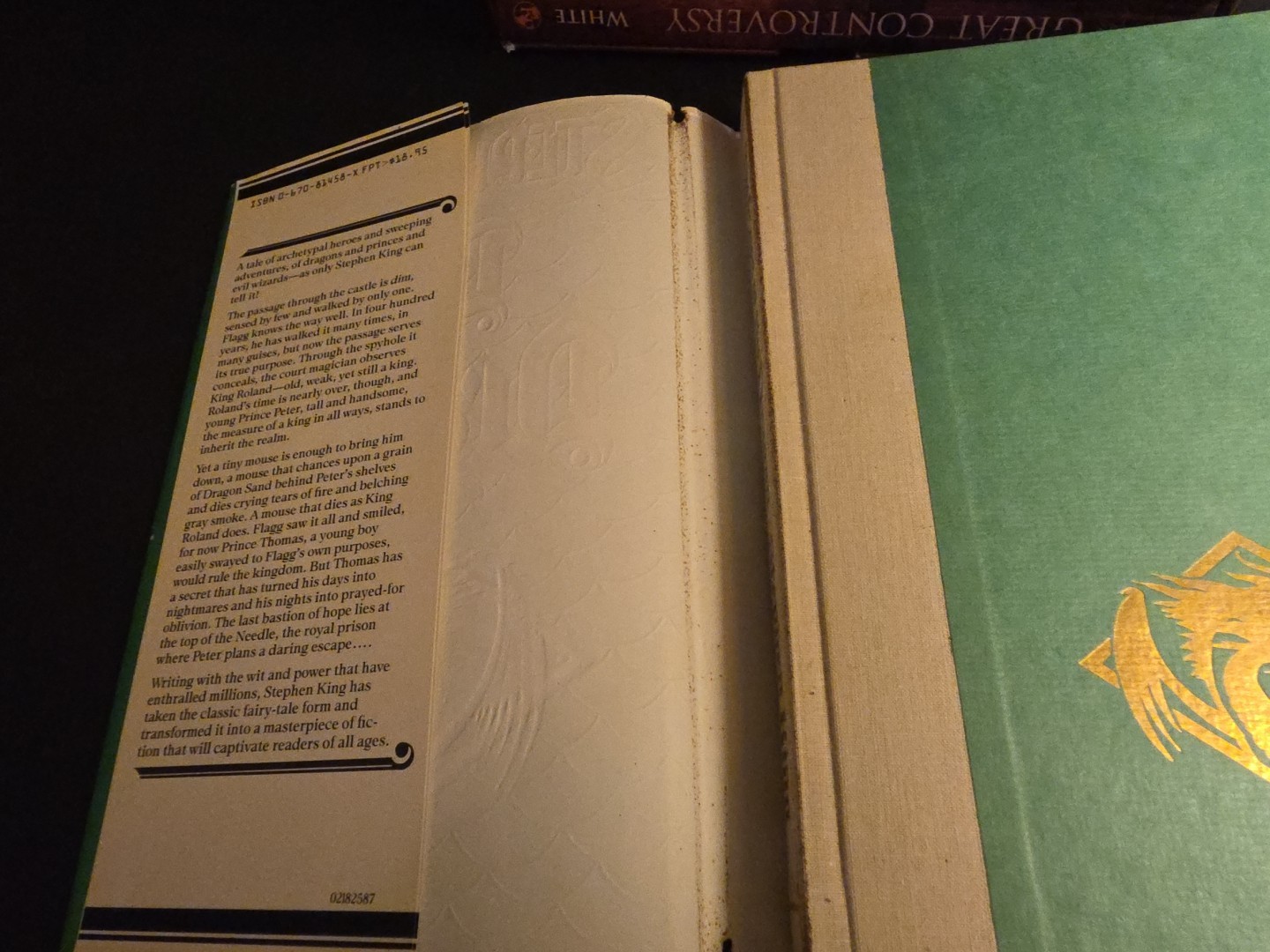 Stephen King • THE EYES OF THE DRAGON • 1st Viking Trade Edition HC • 1987