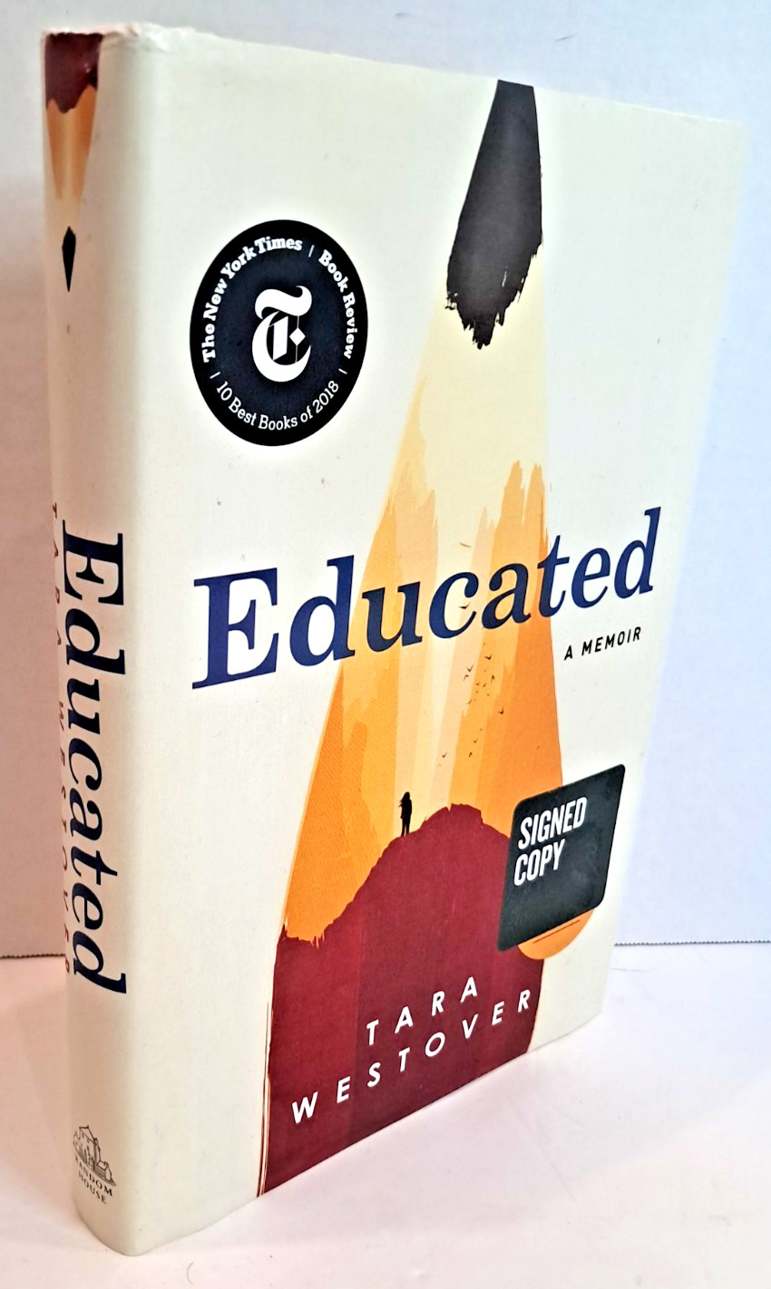 &lsquo;Signed&rsquo; Educated by Tara Westover (2018) 1st Edition Hardcover SHELF