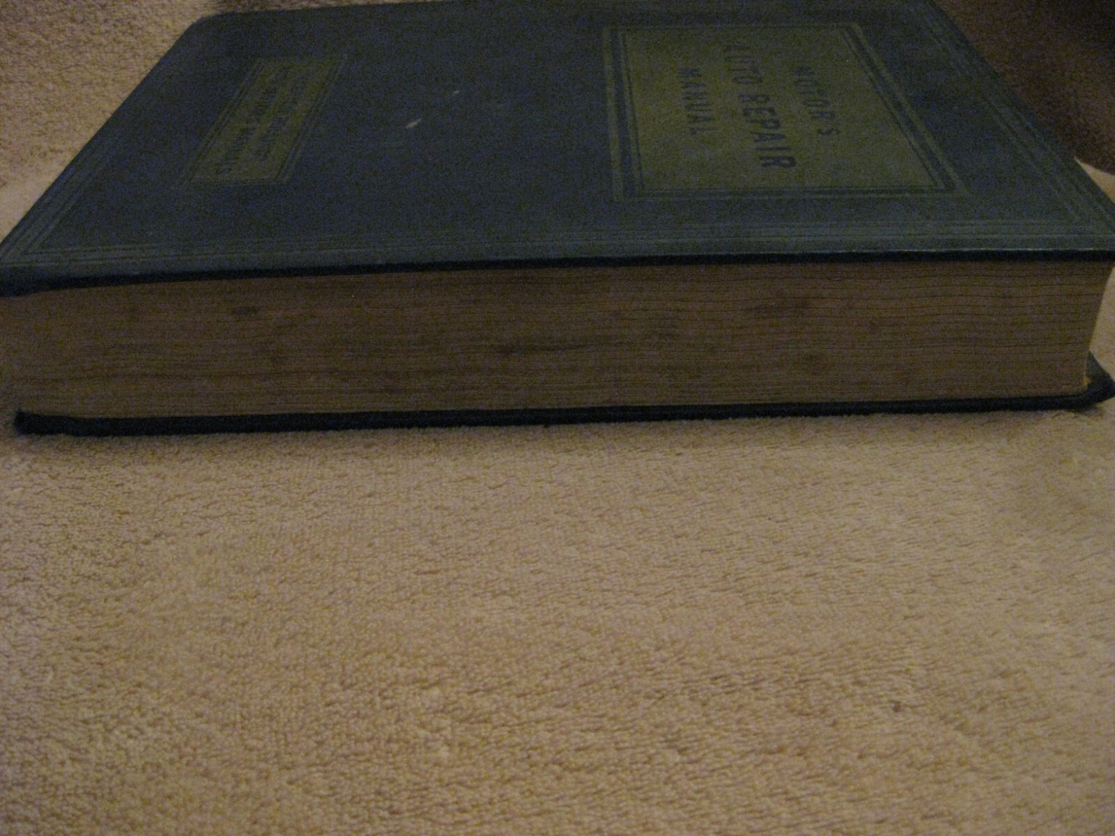 MOTOR&rsquo;S AUTO REPAIR MANUAL ~ 1952 ~ 15th Edition Third Printing HC