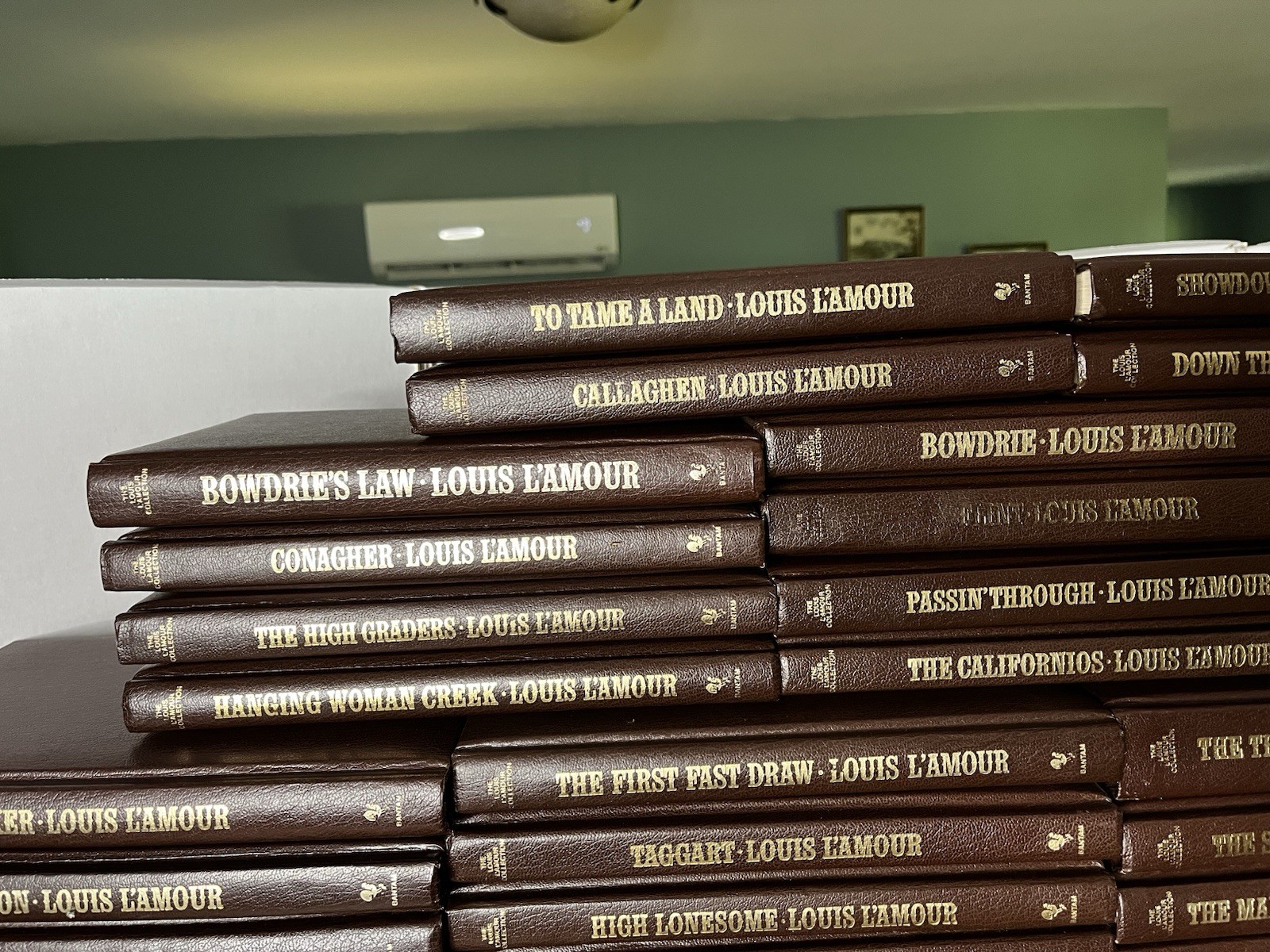 The Louis L&rsquo;Amour Collection Leatherette Hardcover Books (Sold Individually)