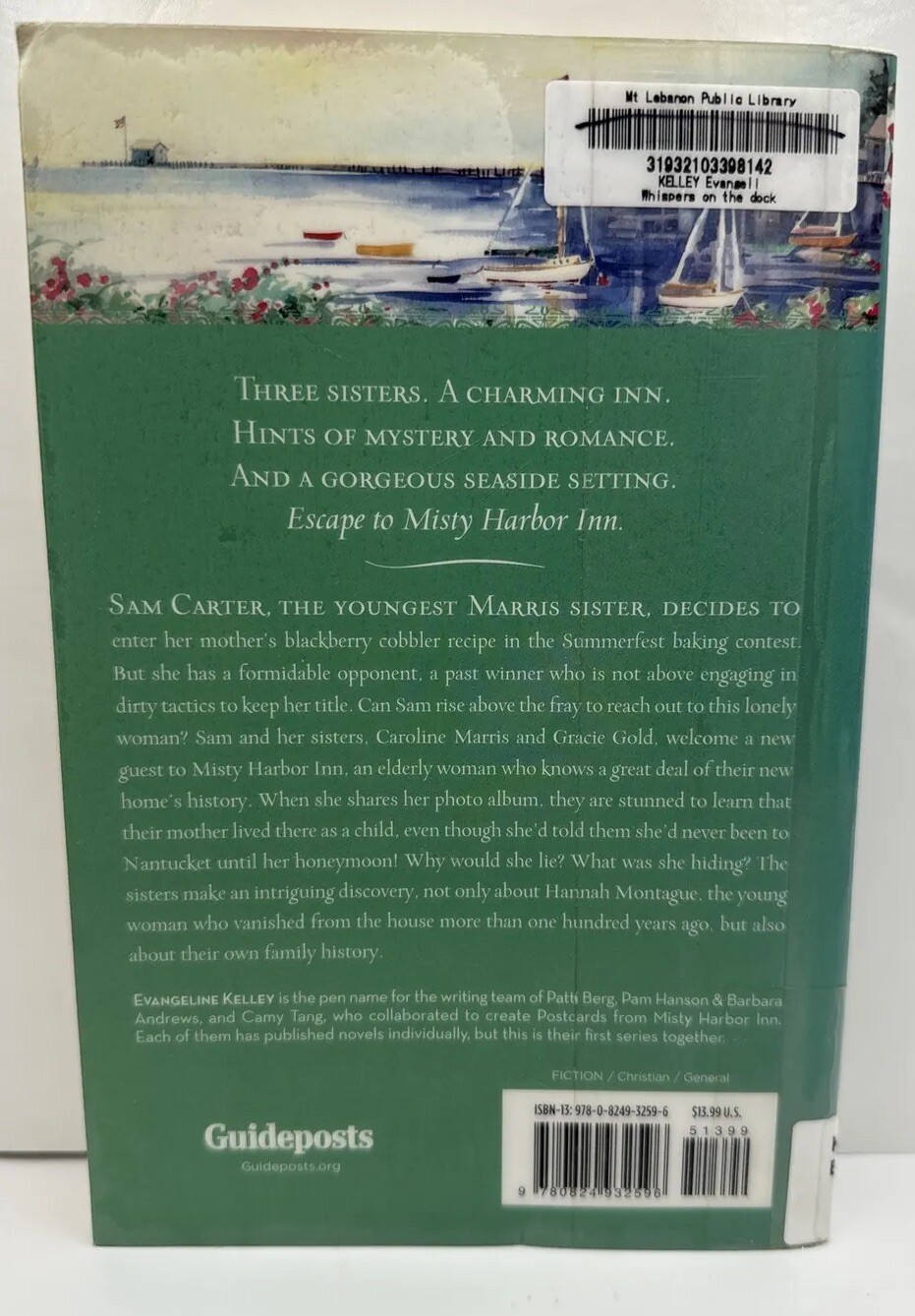 Lot Of 3 Postcards From Misty Harbor Inn Complete Series Guideposts Nantucket