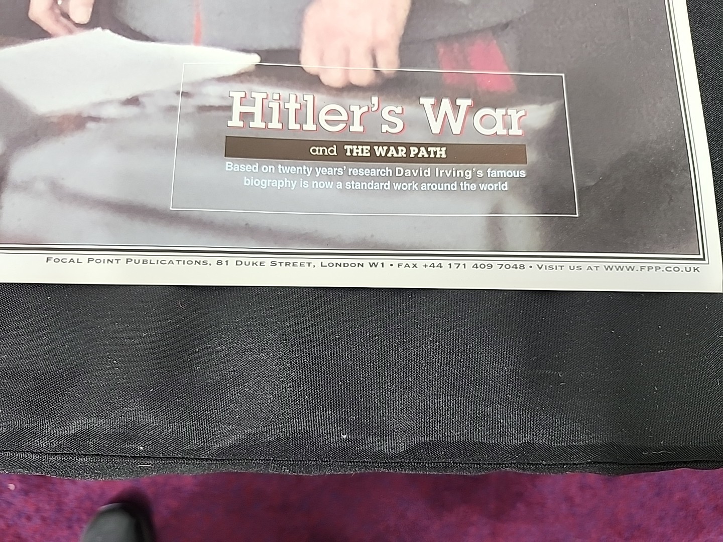David Irving Hitler WW2 Poster Picture