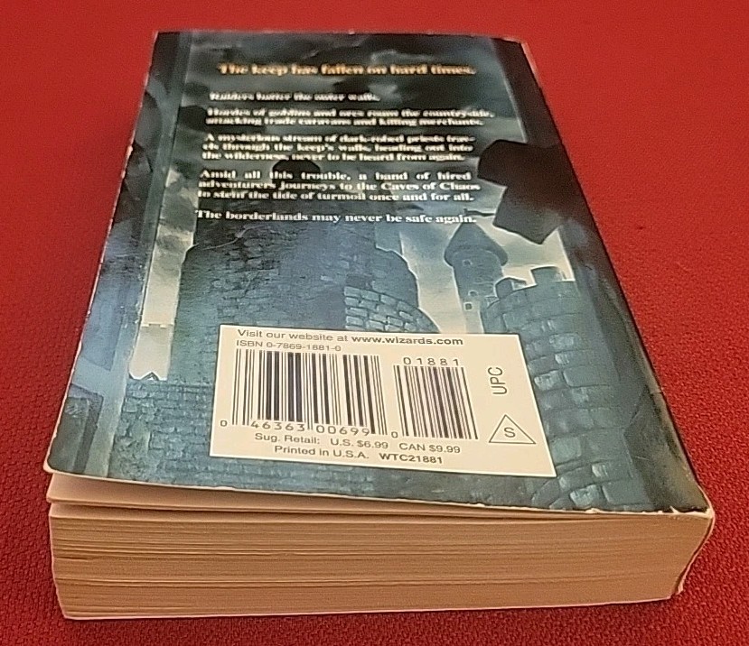 Greyhawk: Keep on the Borderlands Ru Emerson 2001 Wizards of the Coast Paperback