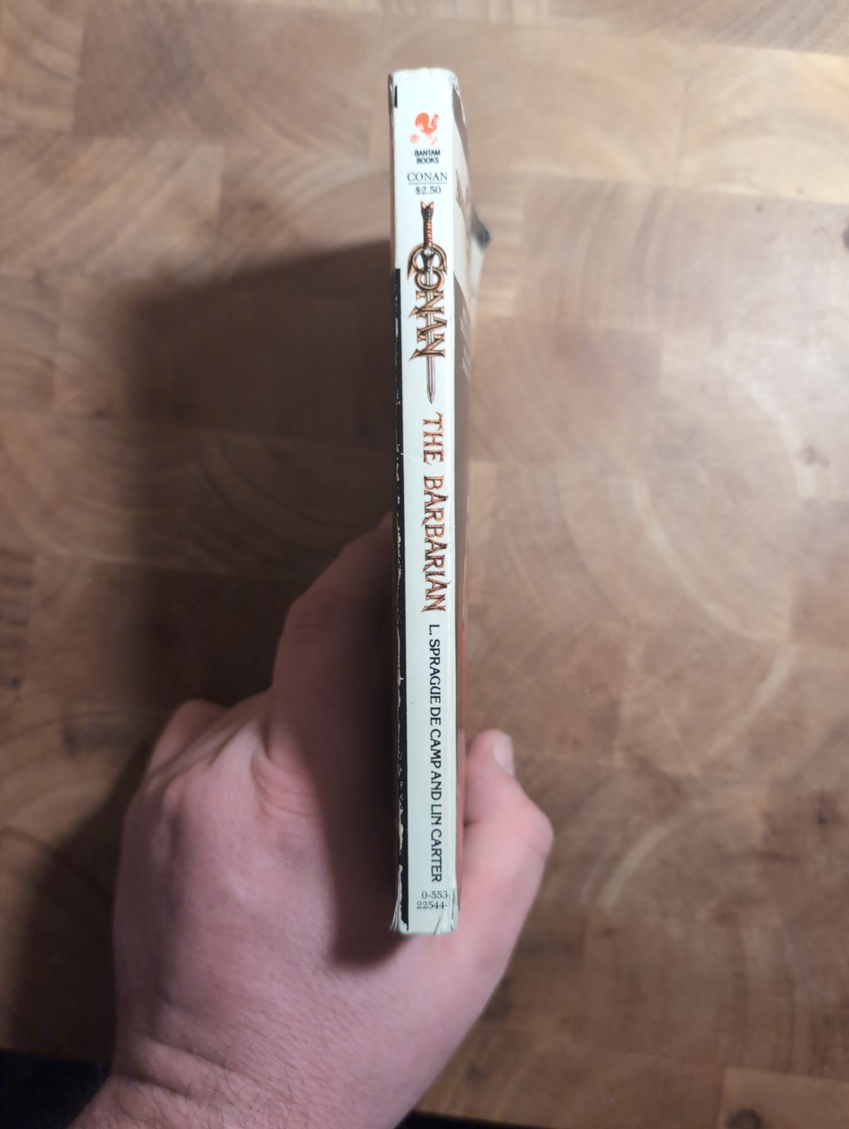 Conan the Barbarian (Film Novelization) by de Camp/Carter; PB G Bantam 1982
