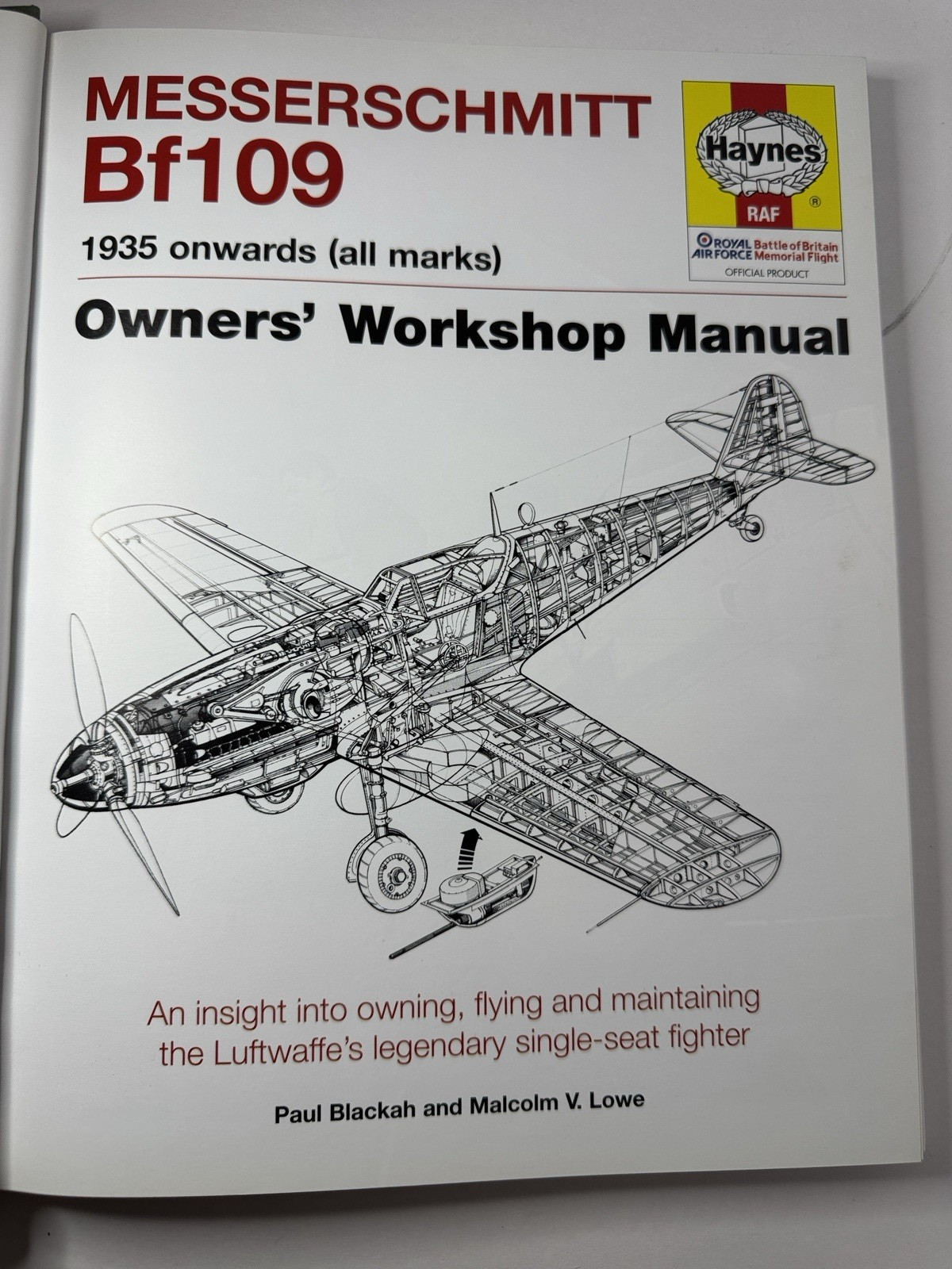 Messerschmitt Bf109 1935 onwards Owners&rsquo; Workshop Manual By Haynes – Hardback