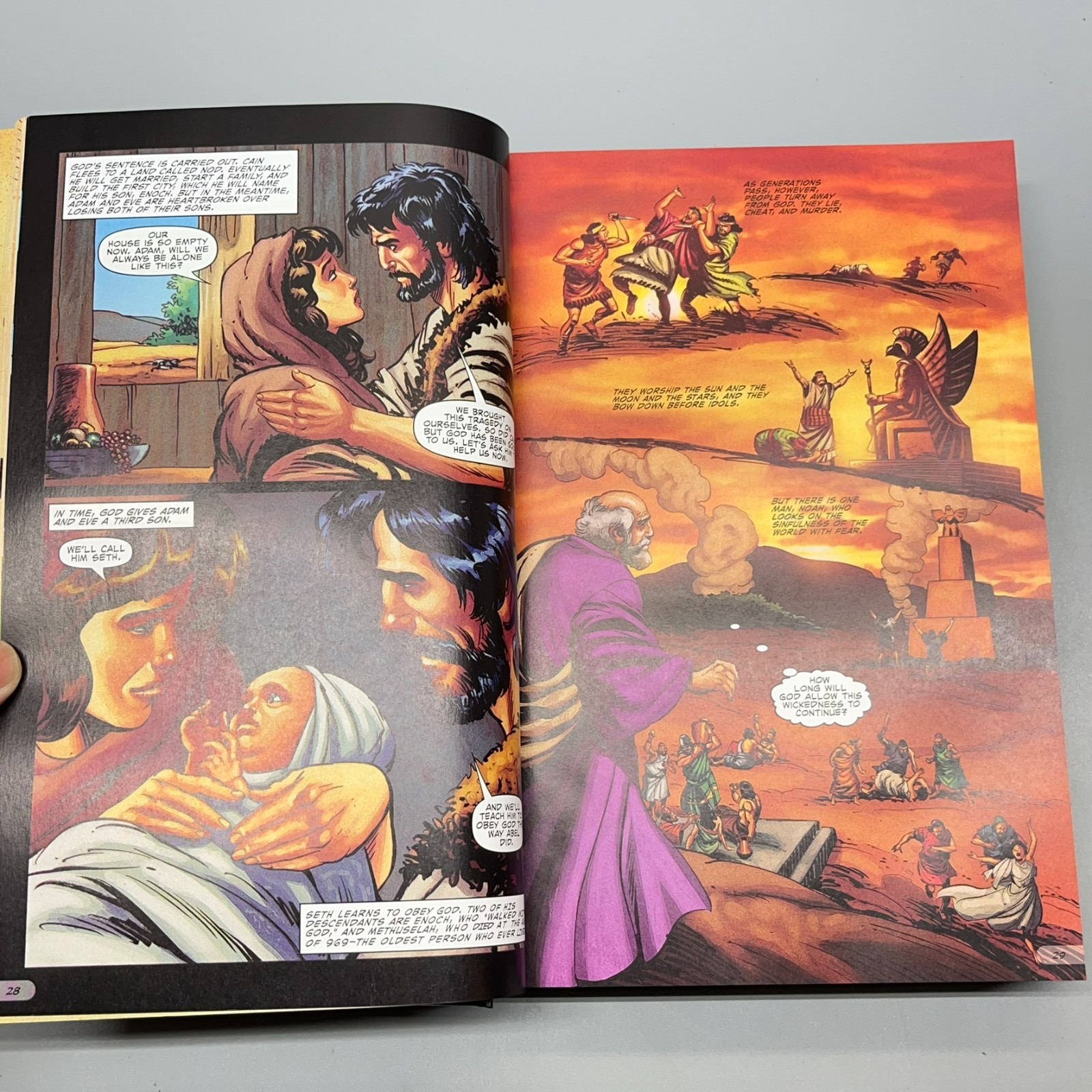The Action Bible God&rsquo;s Redemptive Story Illust Sergio Cariello 2020 1st Edition