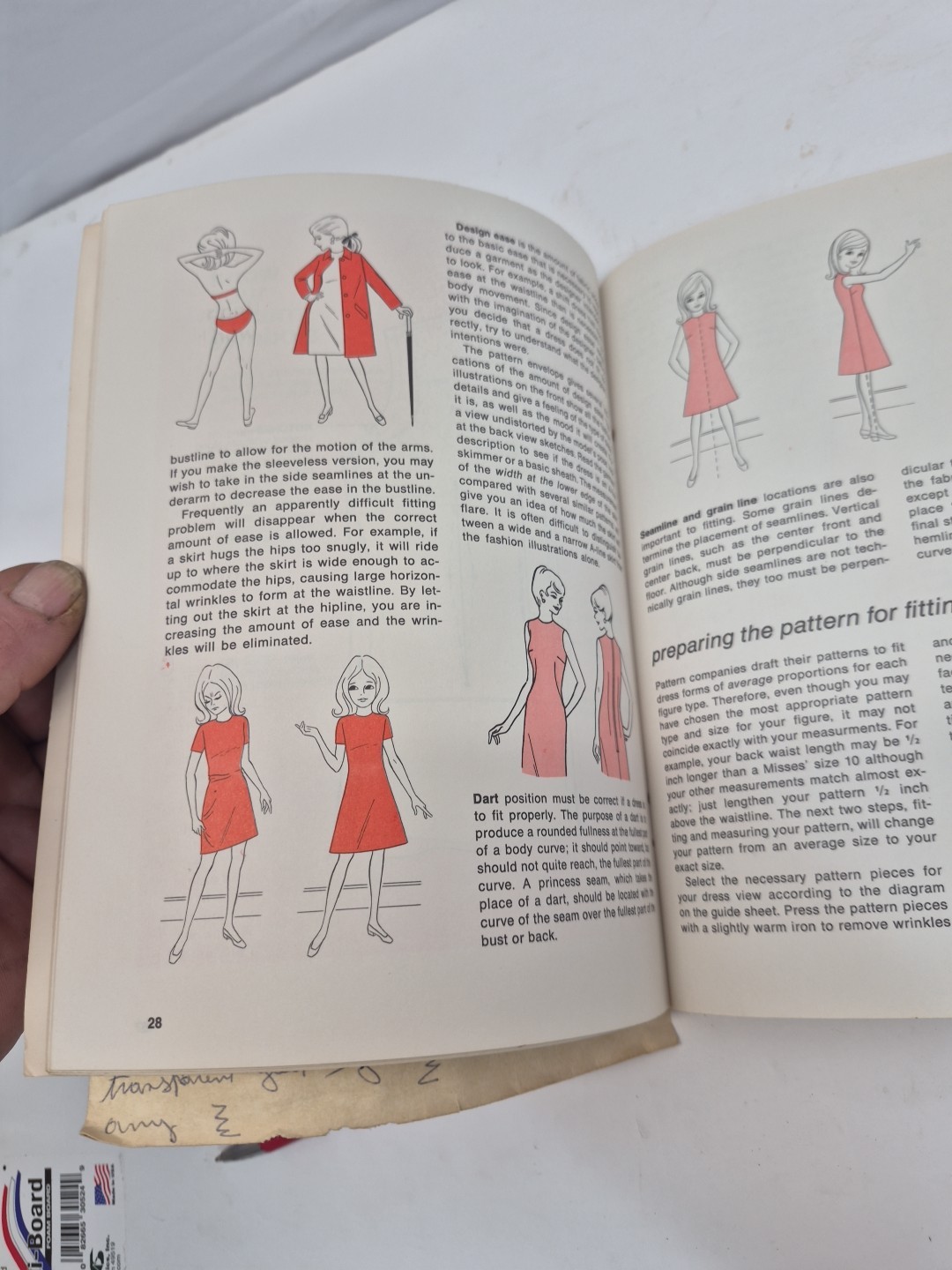 Introduction to Fashion Dressmaking by Singer Student&rsquo;s Book I (1971) 80 Pages
