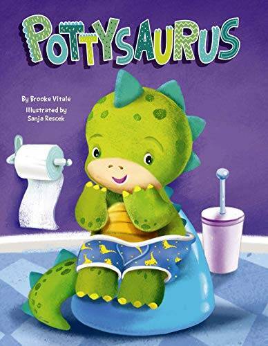 Pottysaurus – Children&rsquo;s Padded Board Book – Potty Training – Board book – GOOD