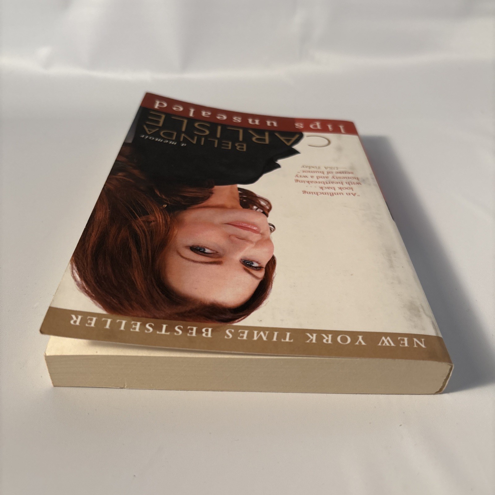 Belinda Carlisle/Go Go’s-Lips Unsealed & MTV-VJ-Unplugged Adventures BOOK LOT/2