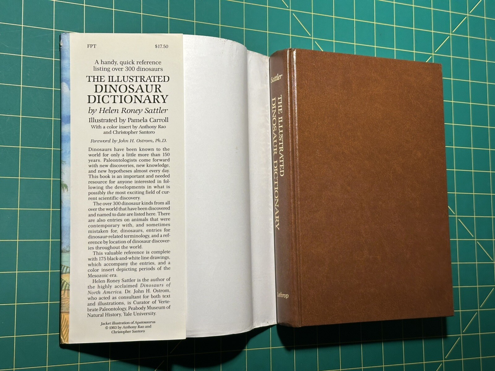 The Illustrated Dinosaur Dictionary by Helen Roney Sattler