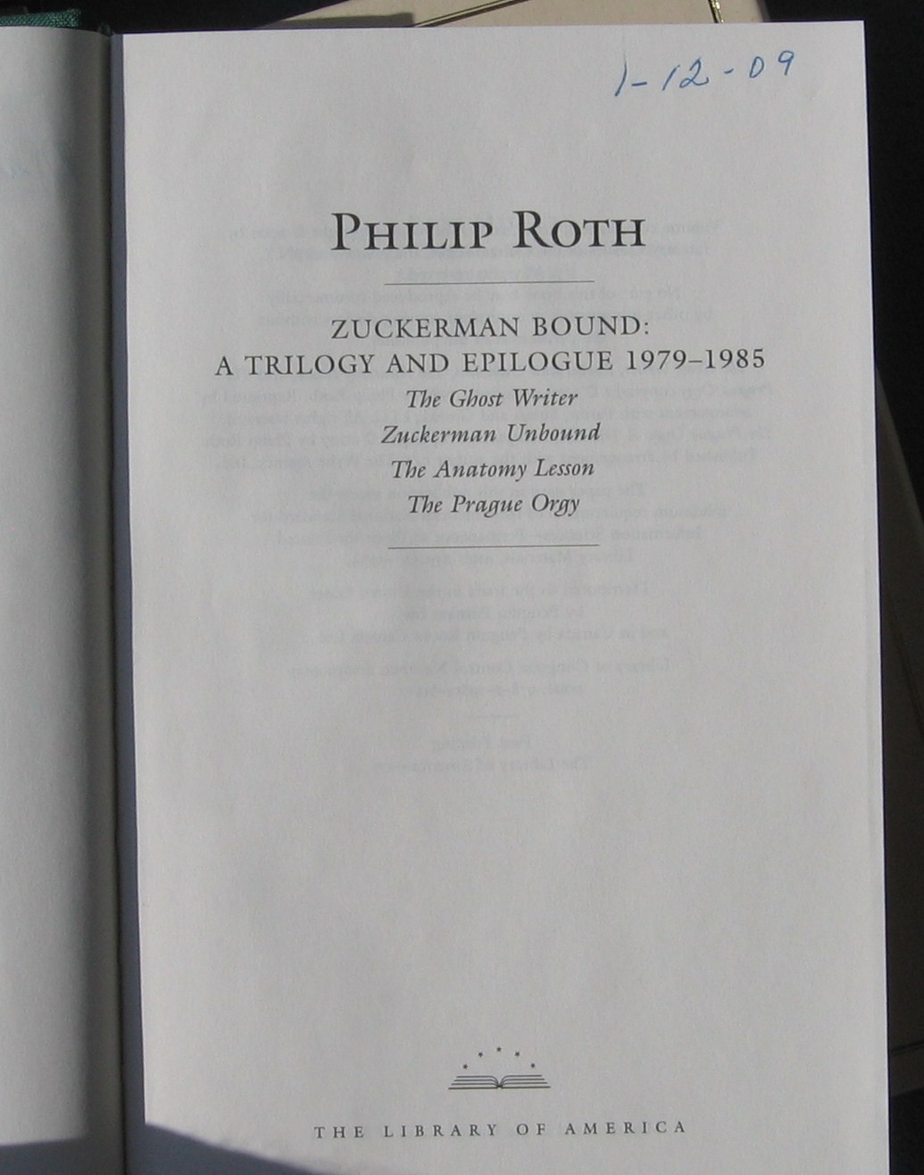 4 Philip Roth Books: I Married Communist, Collected Nonfiction 1960-2014, Reader