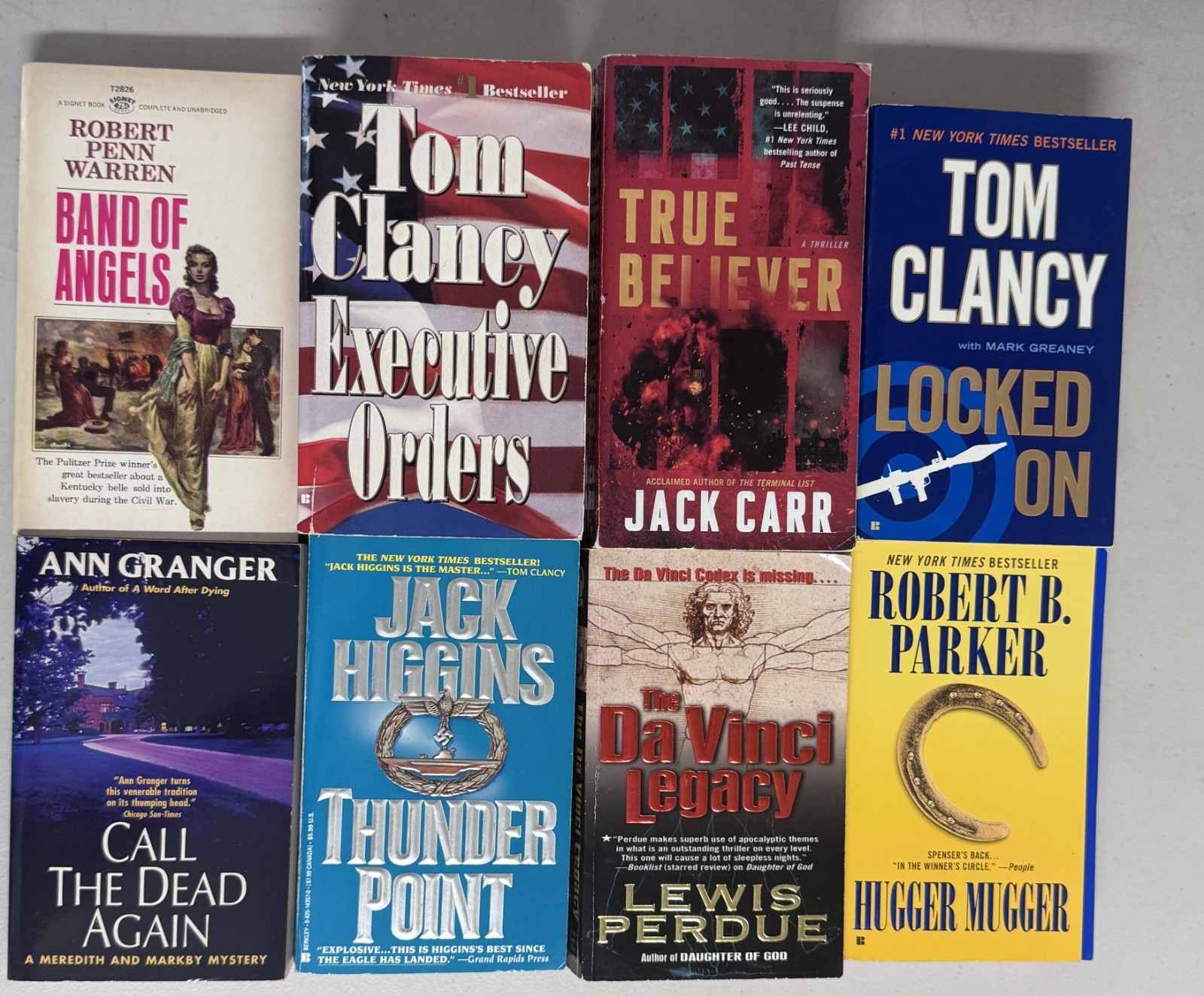 Lot Of; 30 Paperback Thriller / Suspense Novels