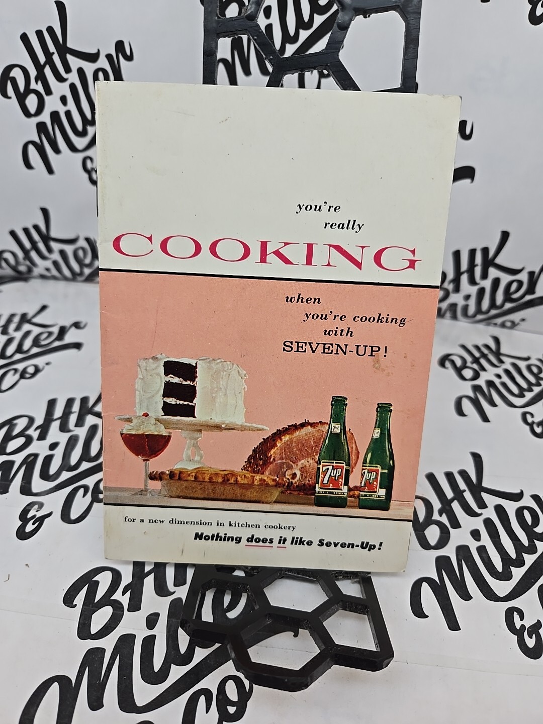 ​You&rsquo;re Really Cooking with Seven-Up! 1957 Recipe Booklet 16 Pages Vintage Soda