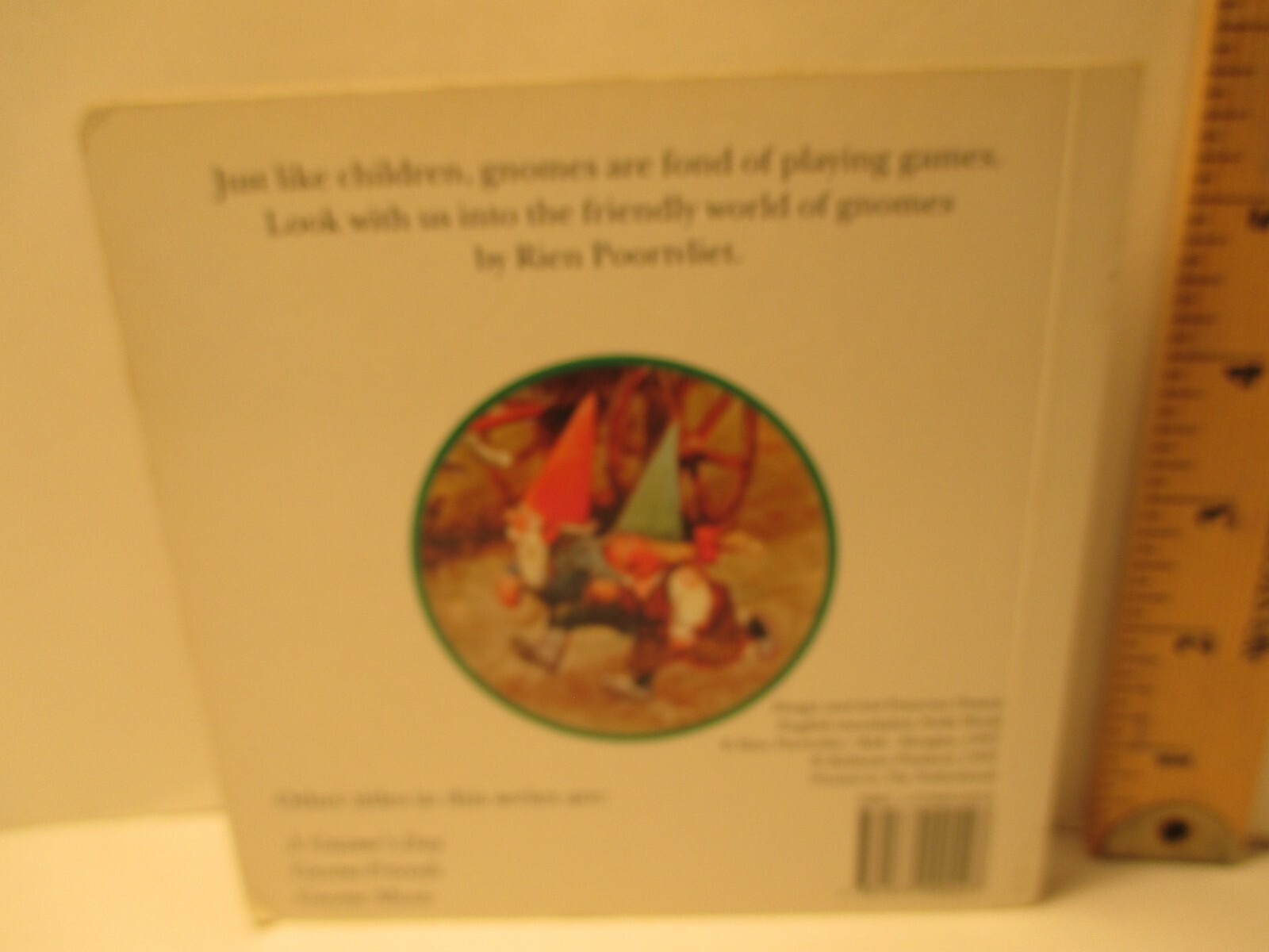 children&rsquo;s board book GNOME PLAYTIME by RIEN POORTVLIET 1997 Kabouter Netherland